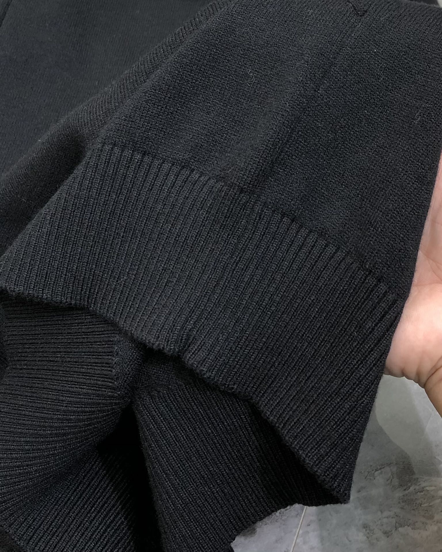 Dior Male Basic Clothing Wool Black M-l-xl