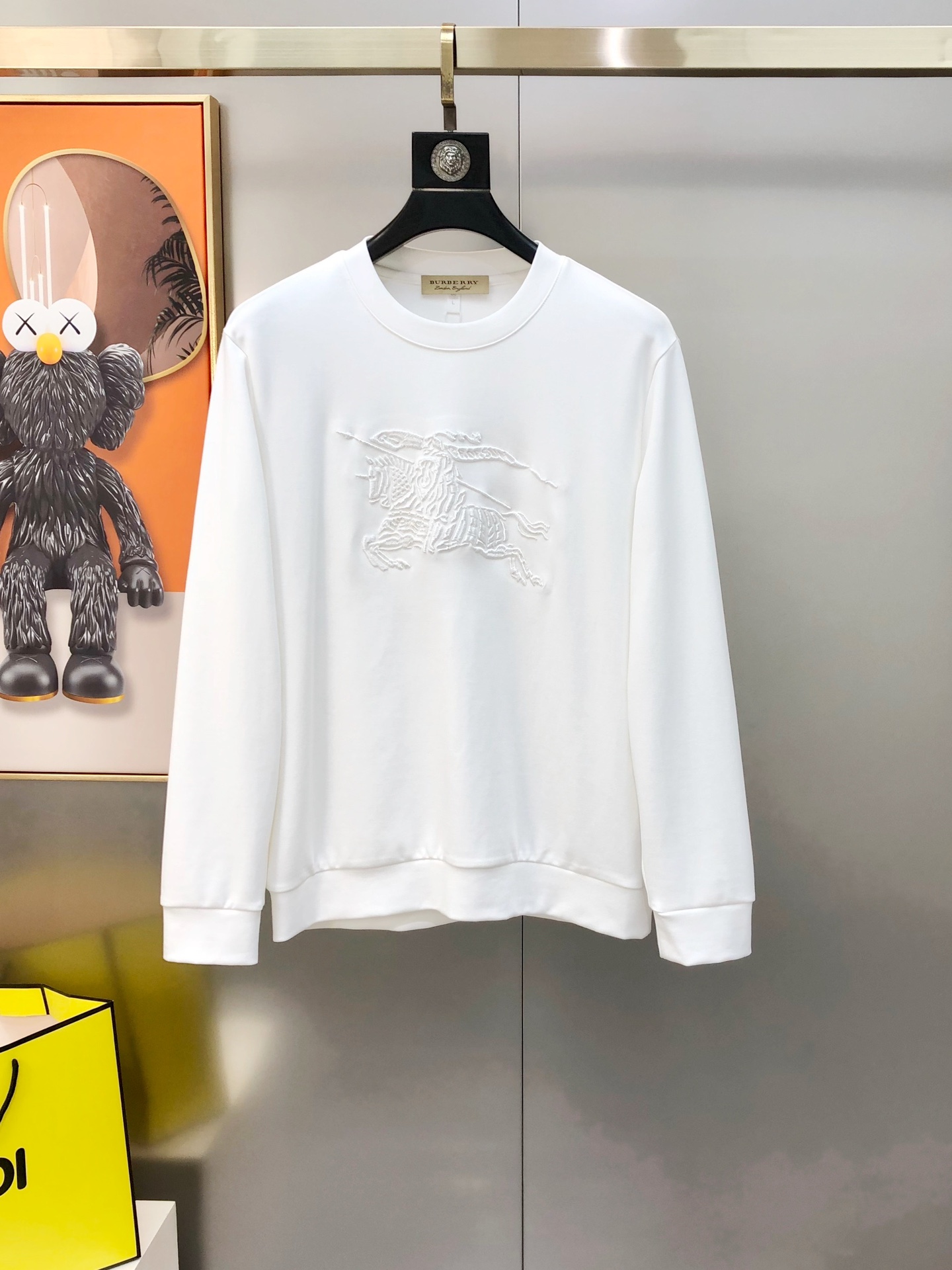 Burberry Male Hoodie Cotton M-l-xl