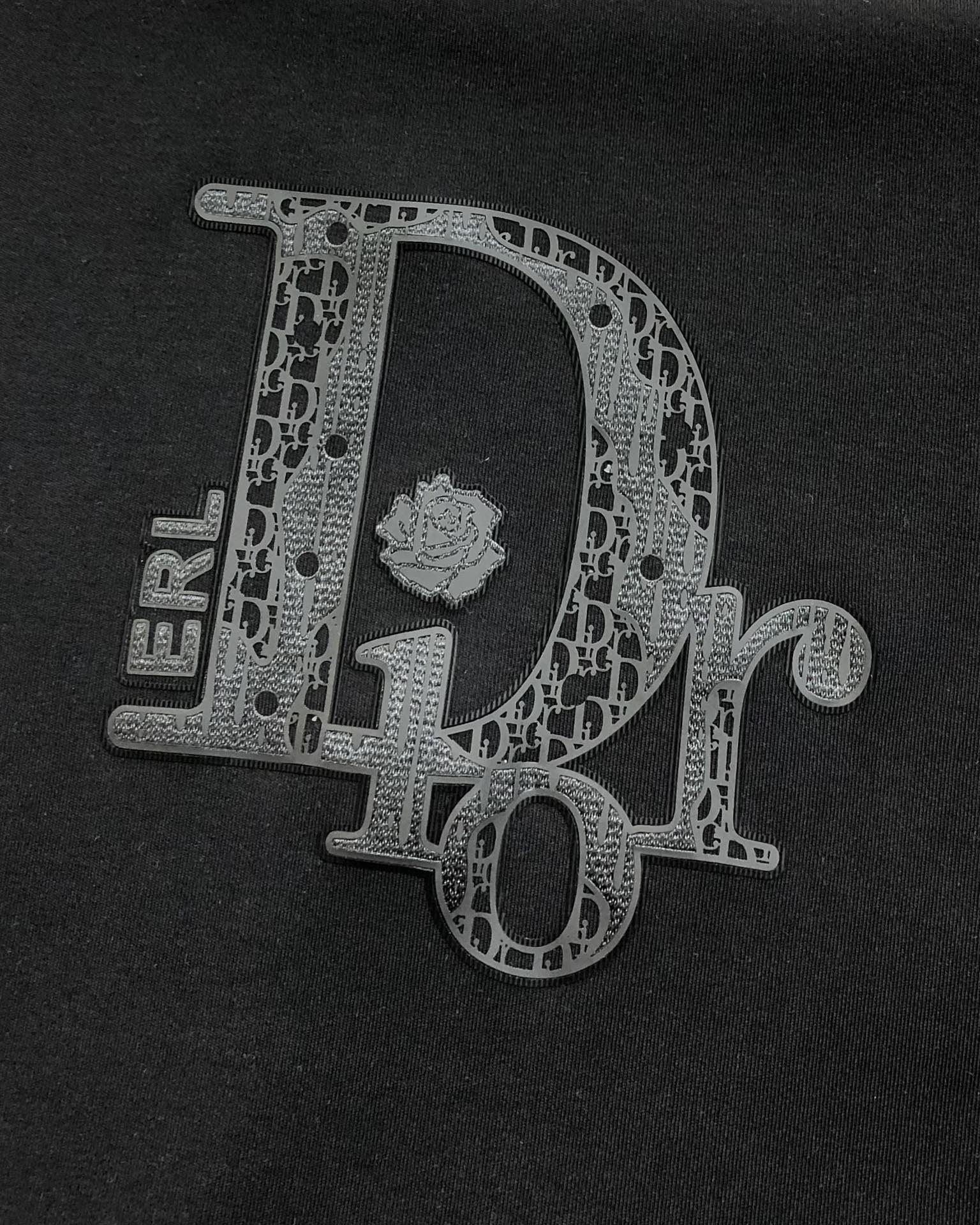 Dior Male Hoodie Cotton Black M-l-xl