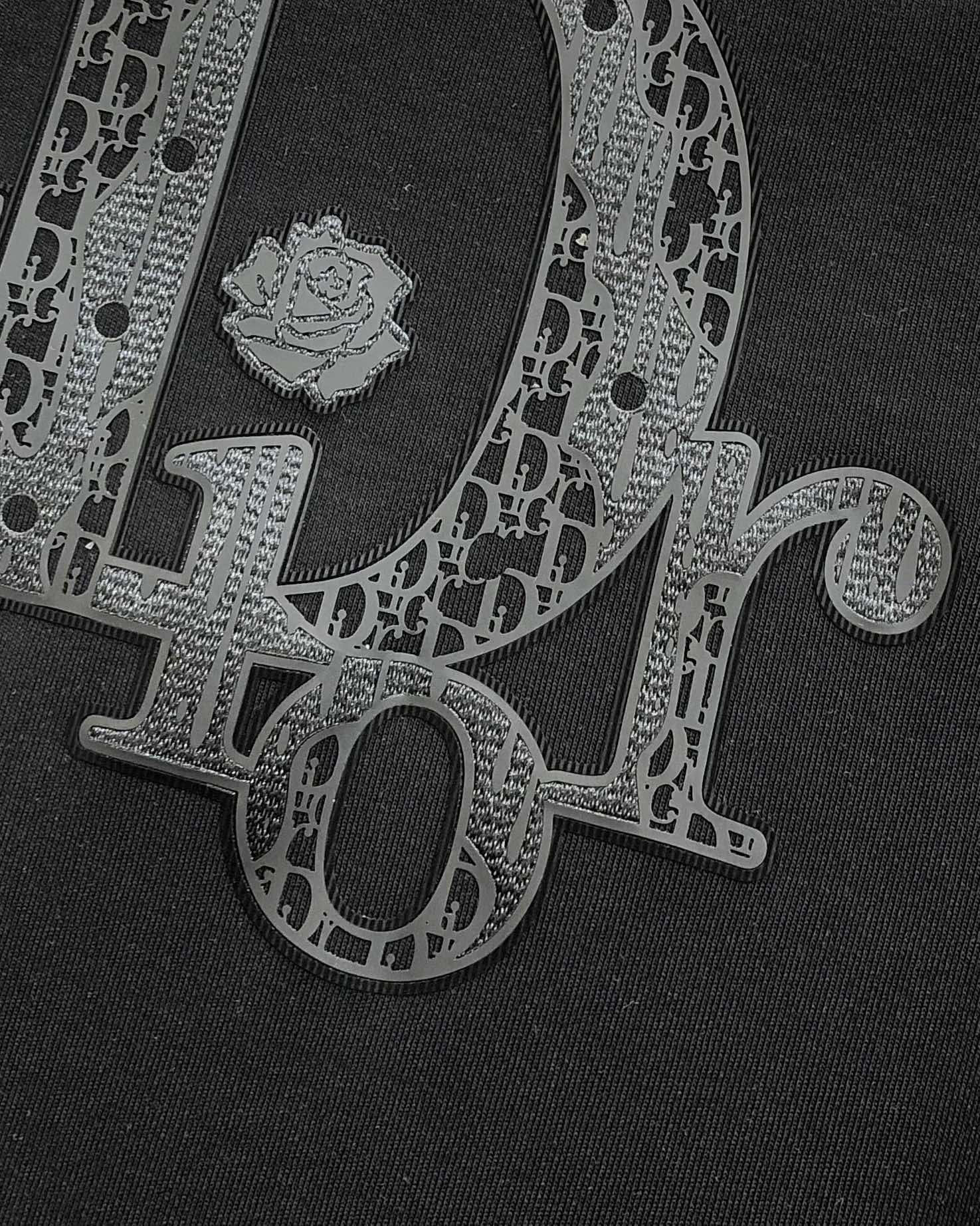 Dior Male Hoodie Cotton Black M-l-xl