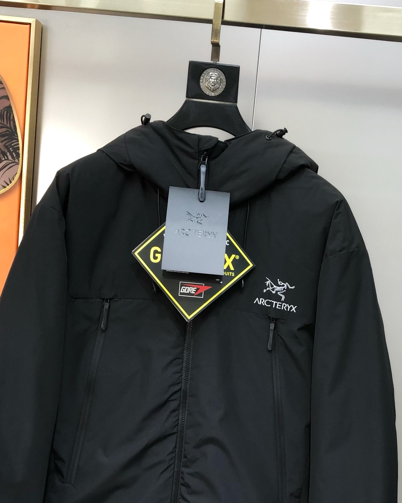 Arcteryx Male Down Jacket White Duck Down Hooded M-l-xl