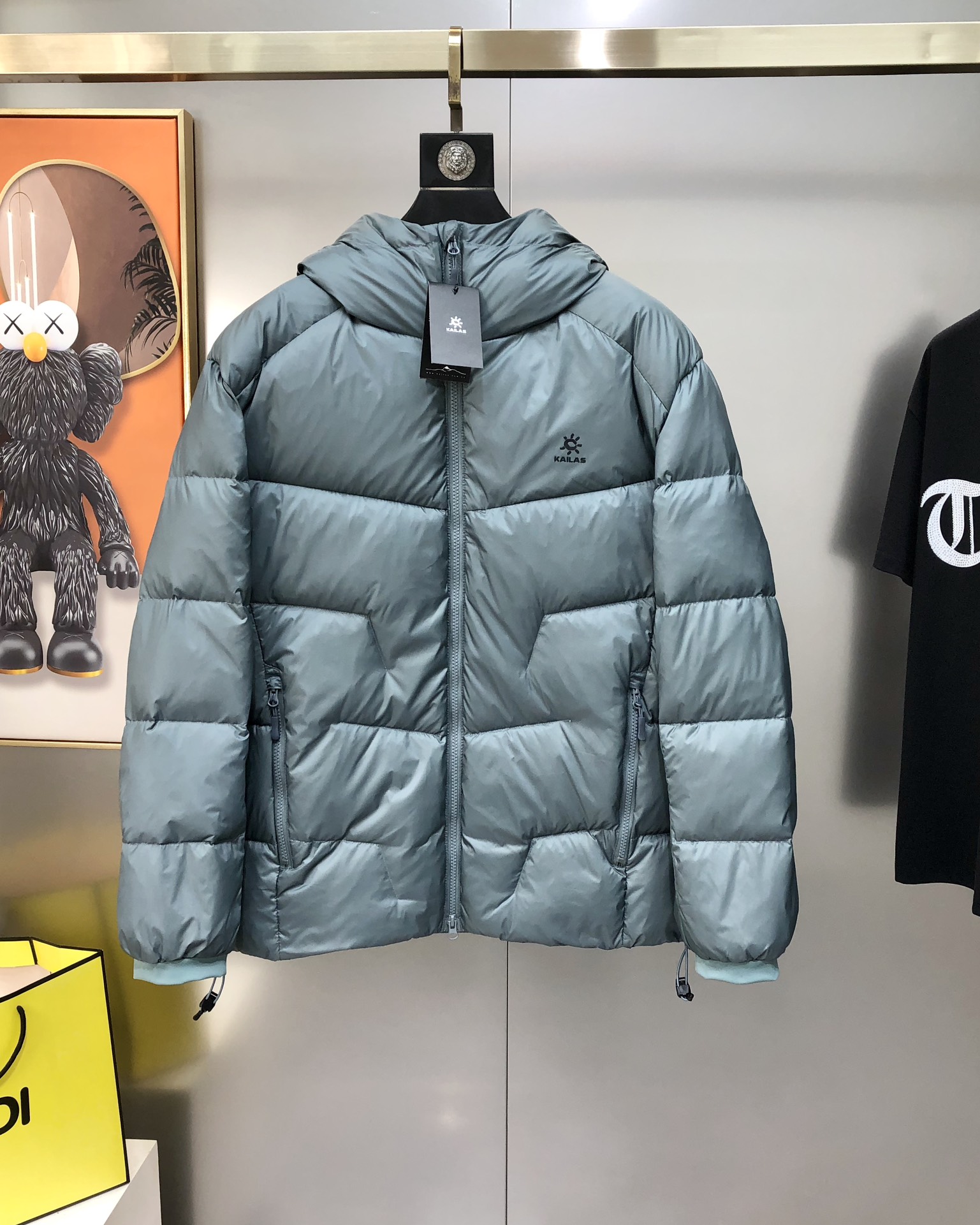 Kailas Male Down Jacket White Duck Down Hooded S-m-l-xl