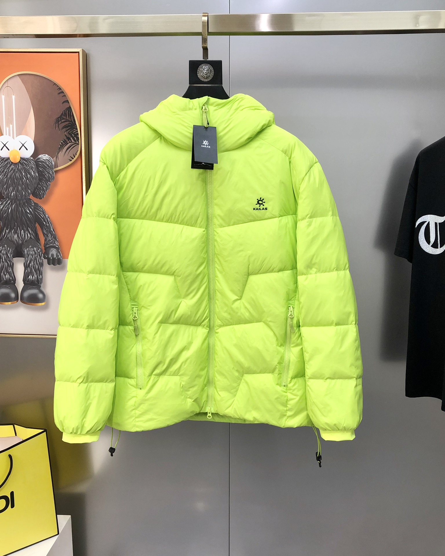 Kailas Male Down Jacket White Duck Down Hooded S-m-l-xl