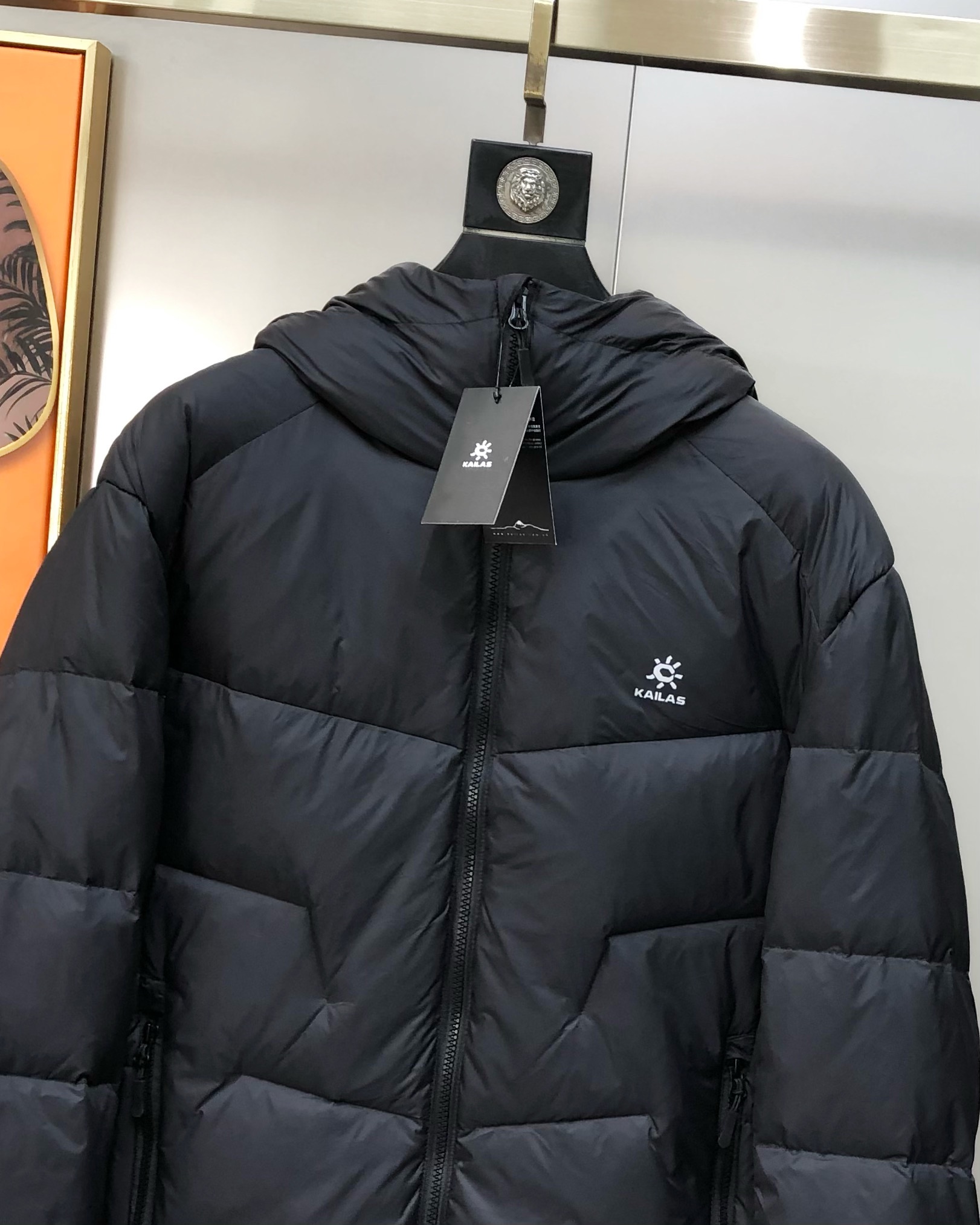 Kailas Male Down Jacket White Duck Down Hooded S-m-l-xl