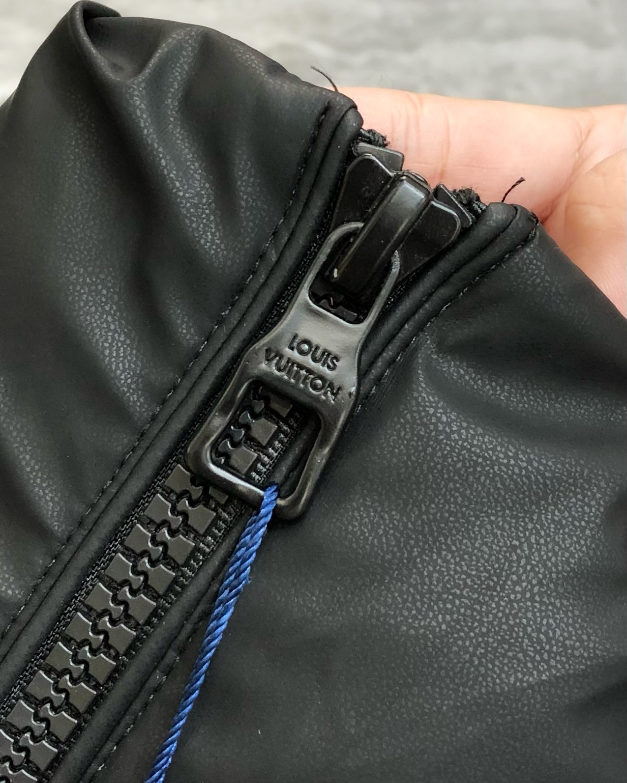 Louis Vuitton Male Down Vest White Duck Down Black M-l-xl