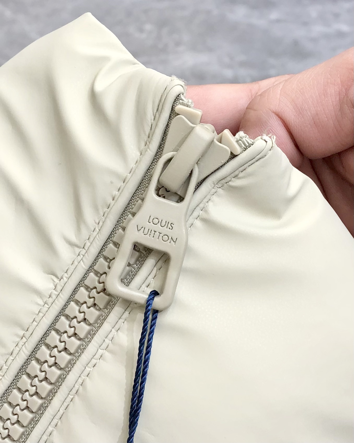 Louis Vuitton Male Down Vest White Duck Down Black M-l-xl