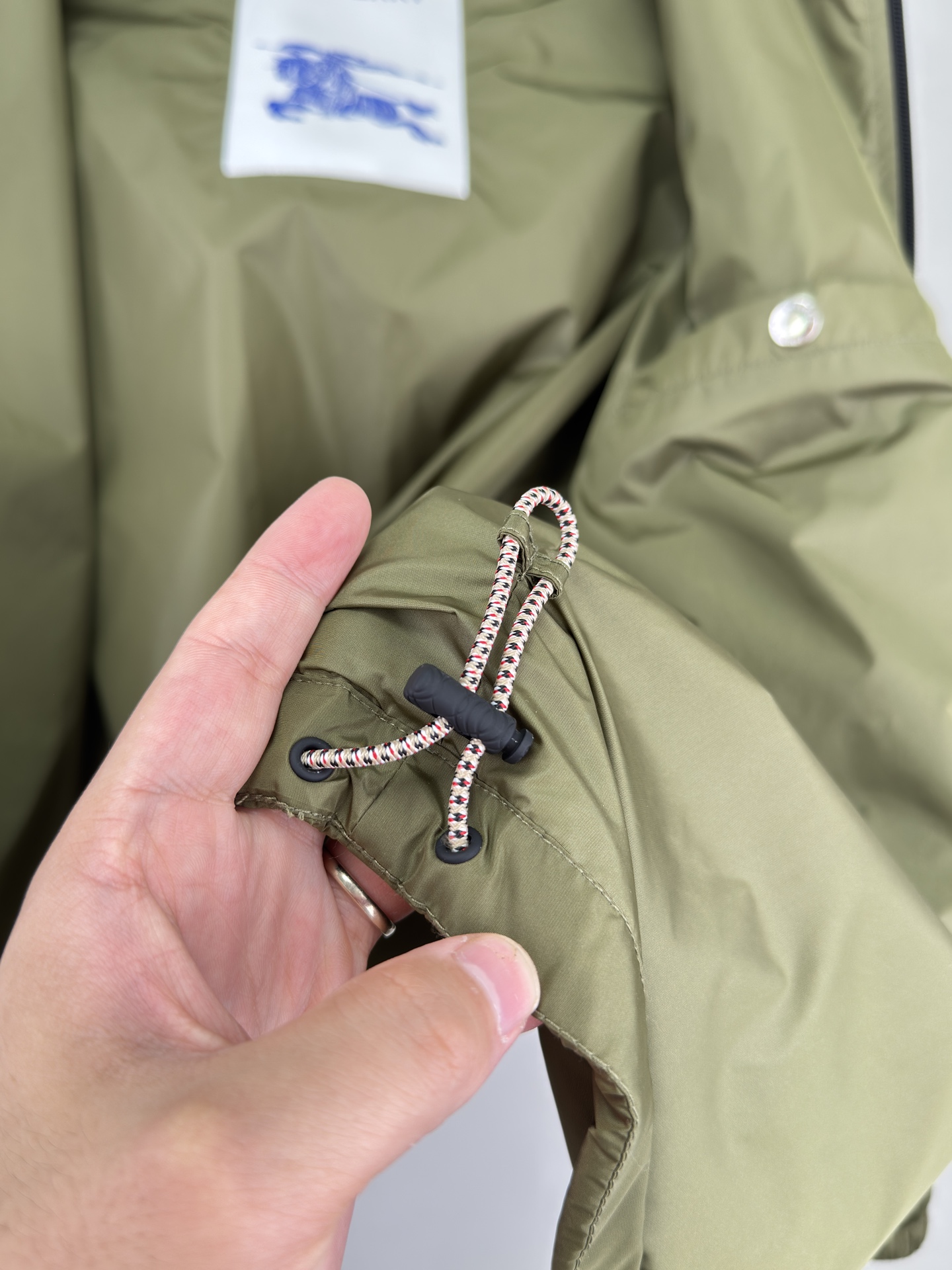 Burberry Basic Clothing Cotton Black Hooded M-xl