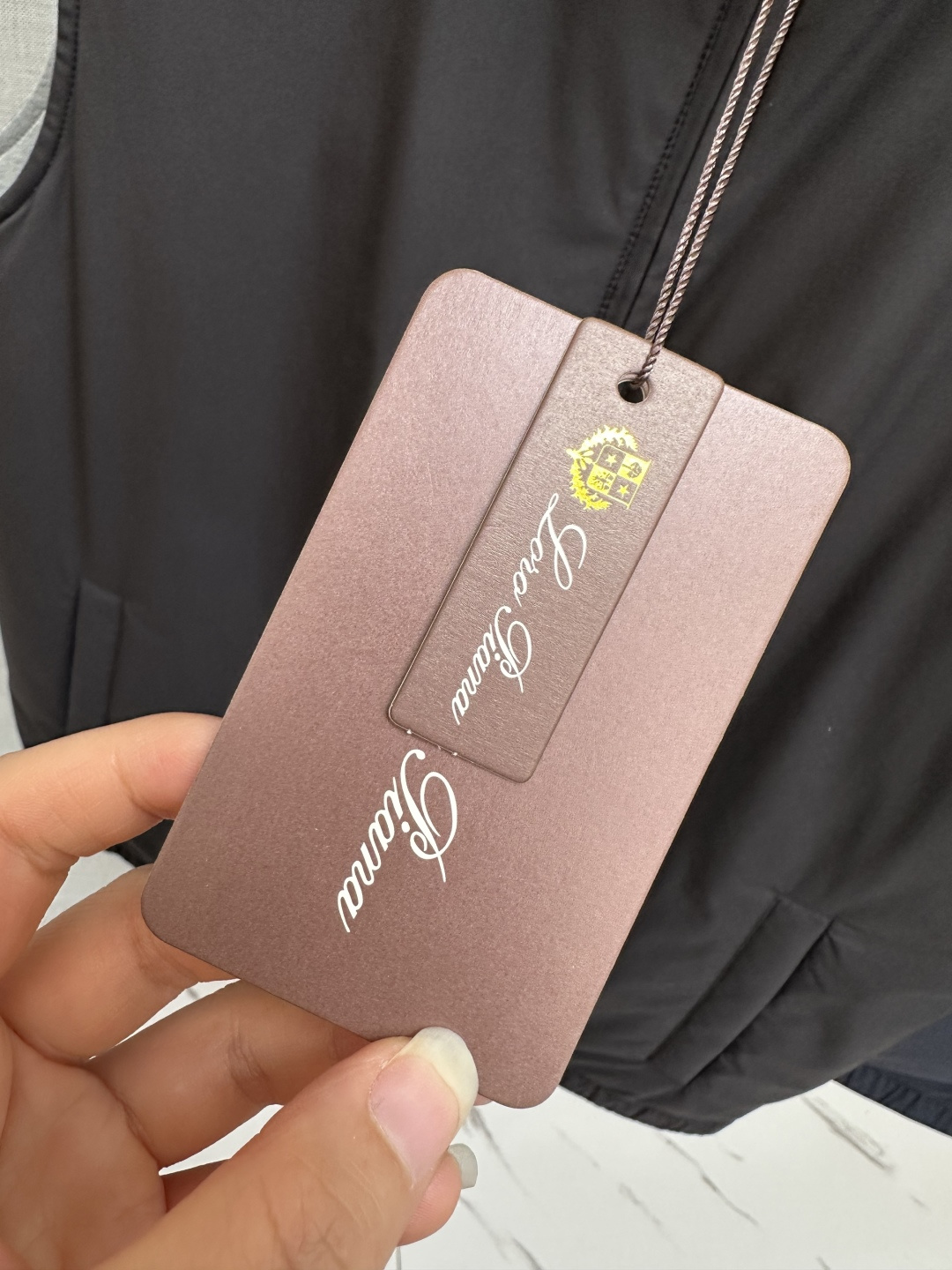 Loro Piana Vest Black L