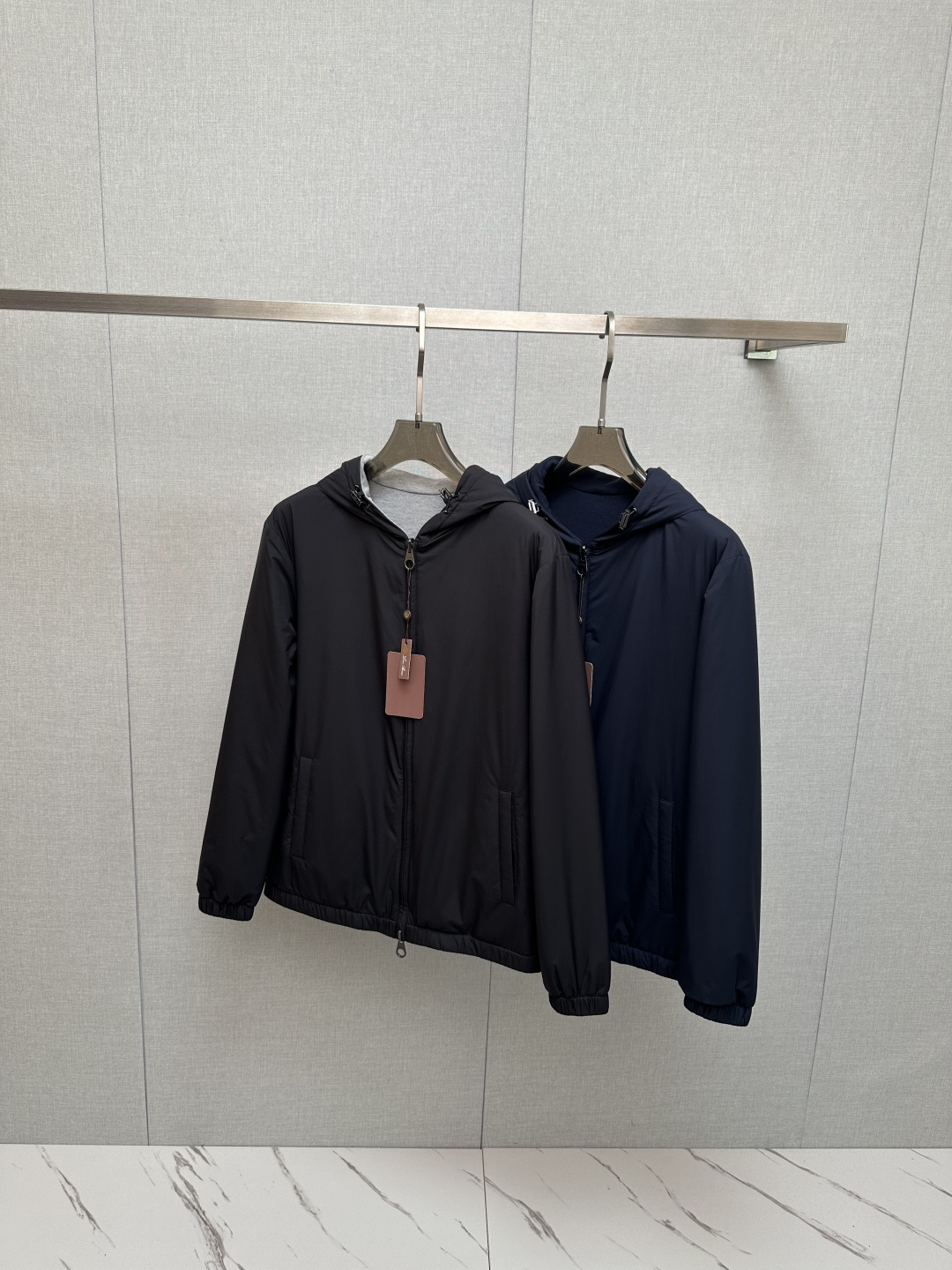 Loro Piana Jacket Black Hooded L