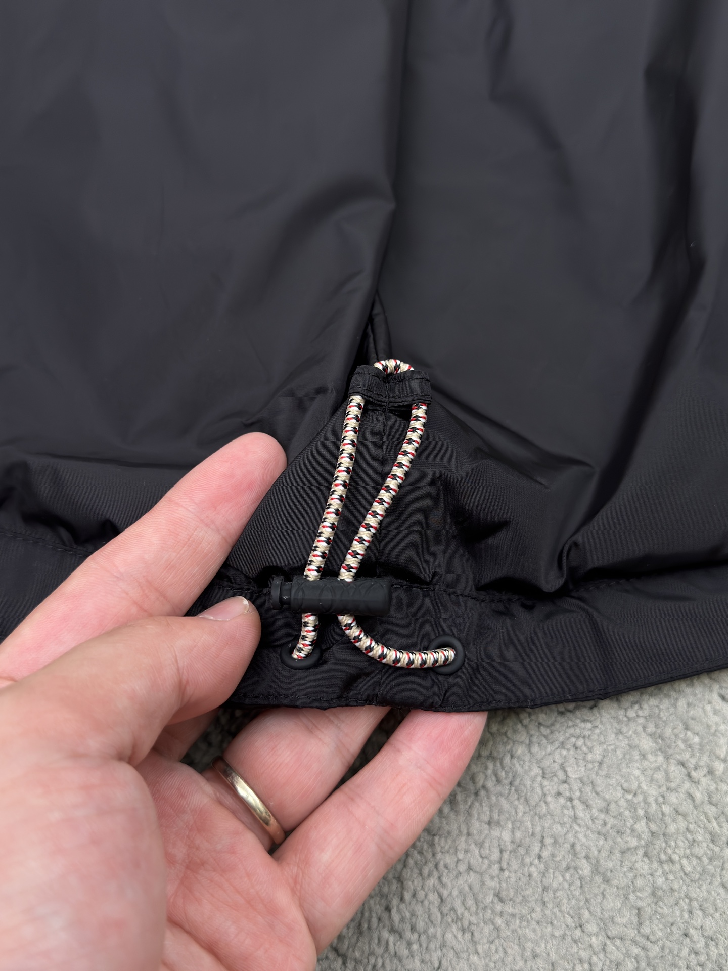 Burberry Basic Clothing Cotton Black Hooded M-xl