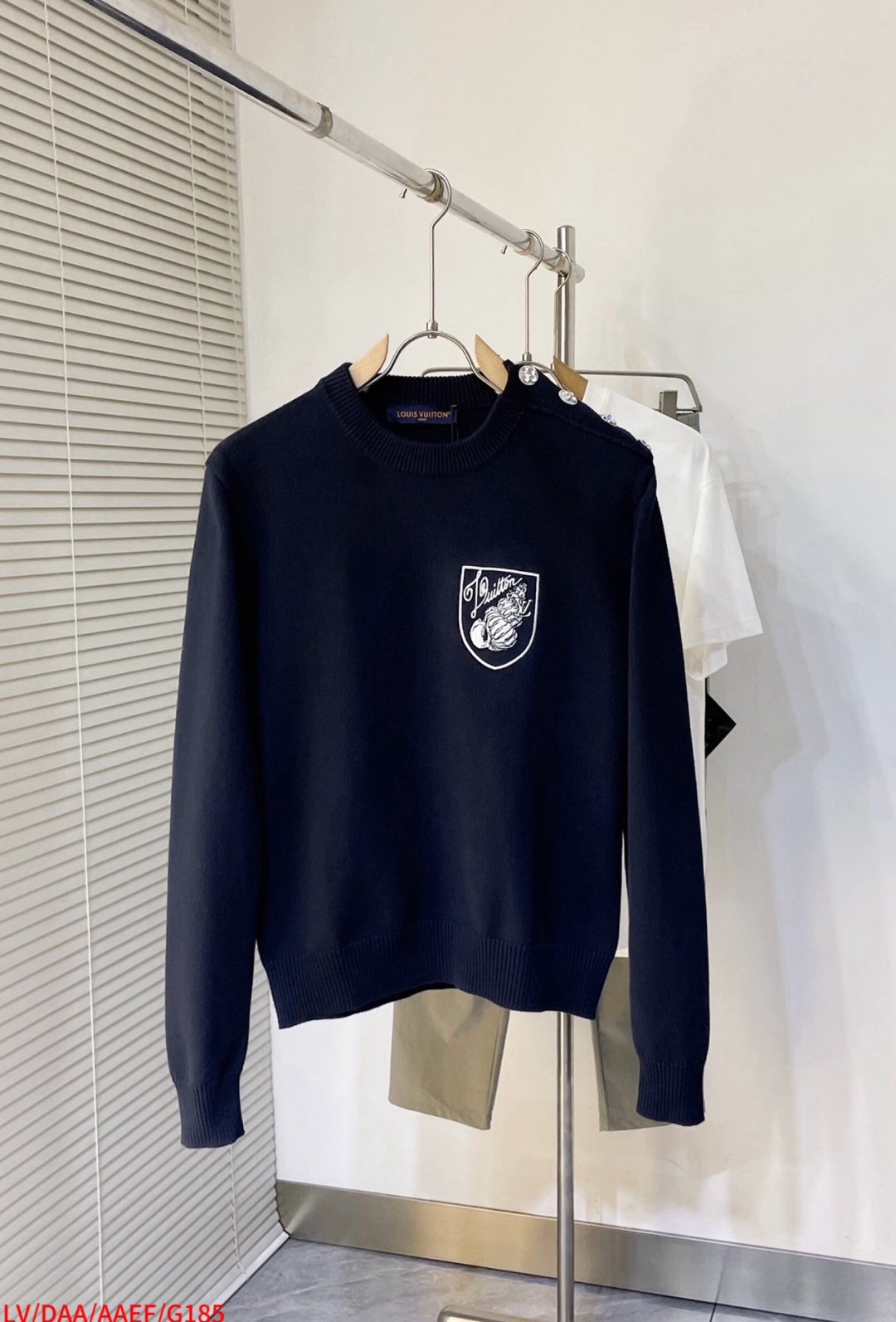 Louis Vuitton Couple Basic Clothing Cotton Loose Fit S-m-l-xl