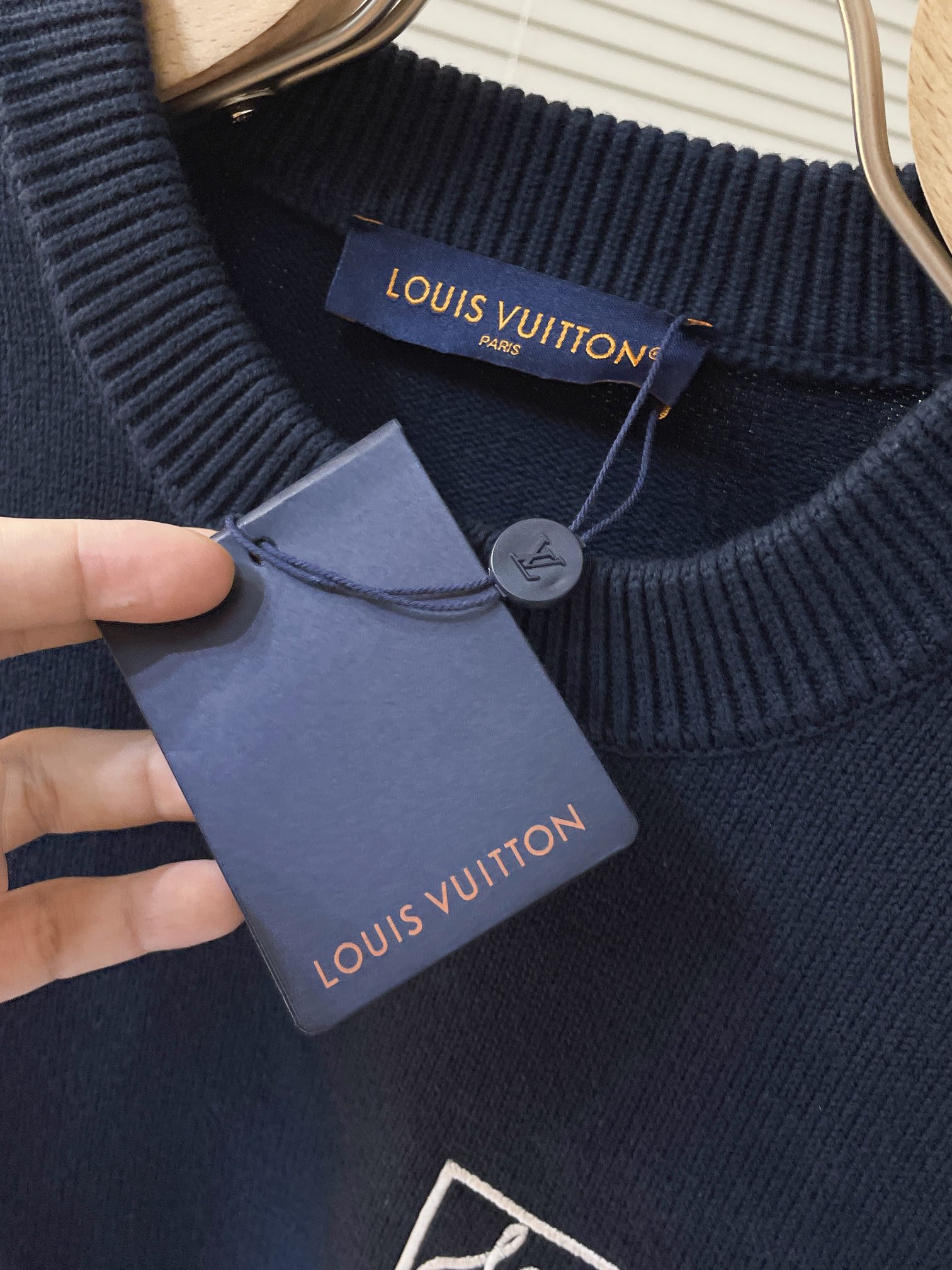 Louis Vuitton Couple Basic Clothing Cotton Loose Fit S-m-l-xl