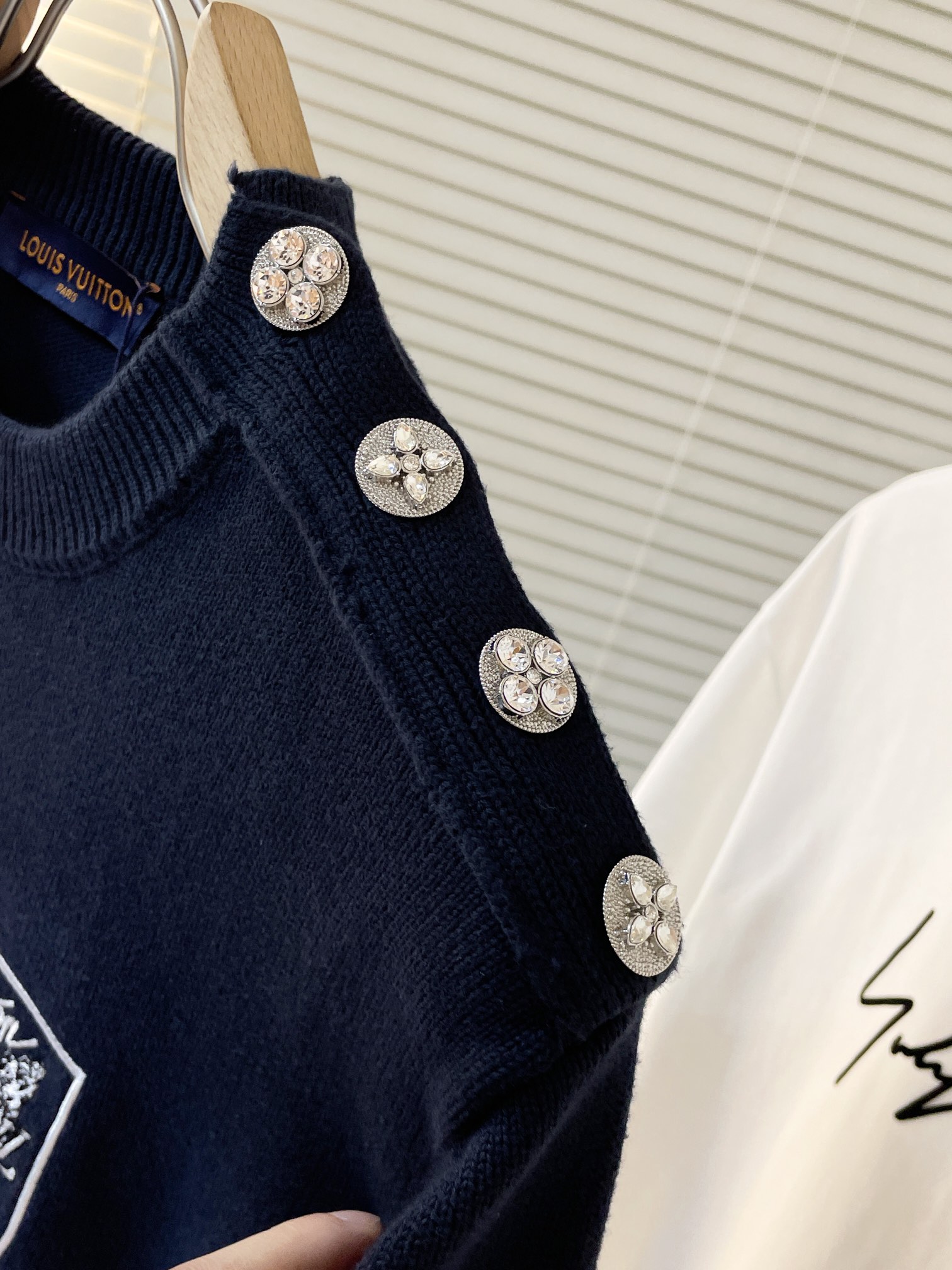 Louis Vuitton Couple Basic Clothing Cotton Loose Fit S-m-l-xl