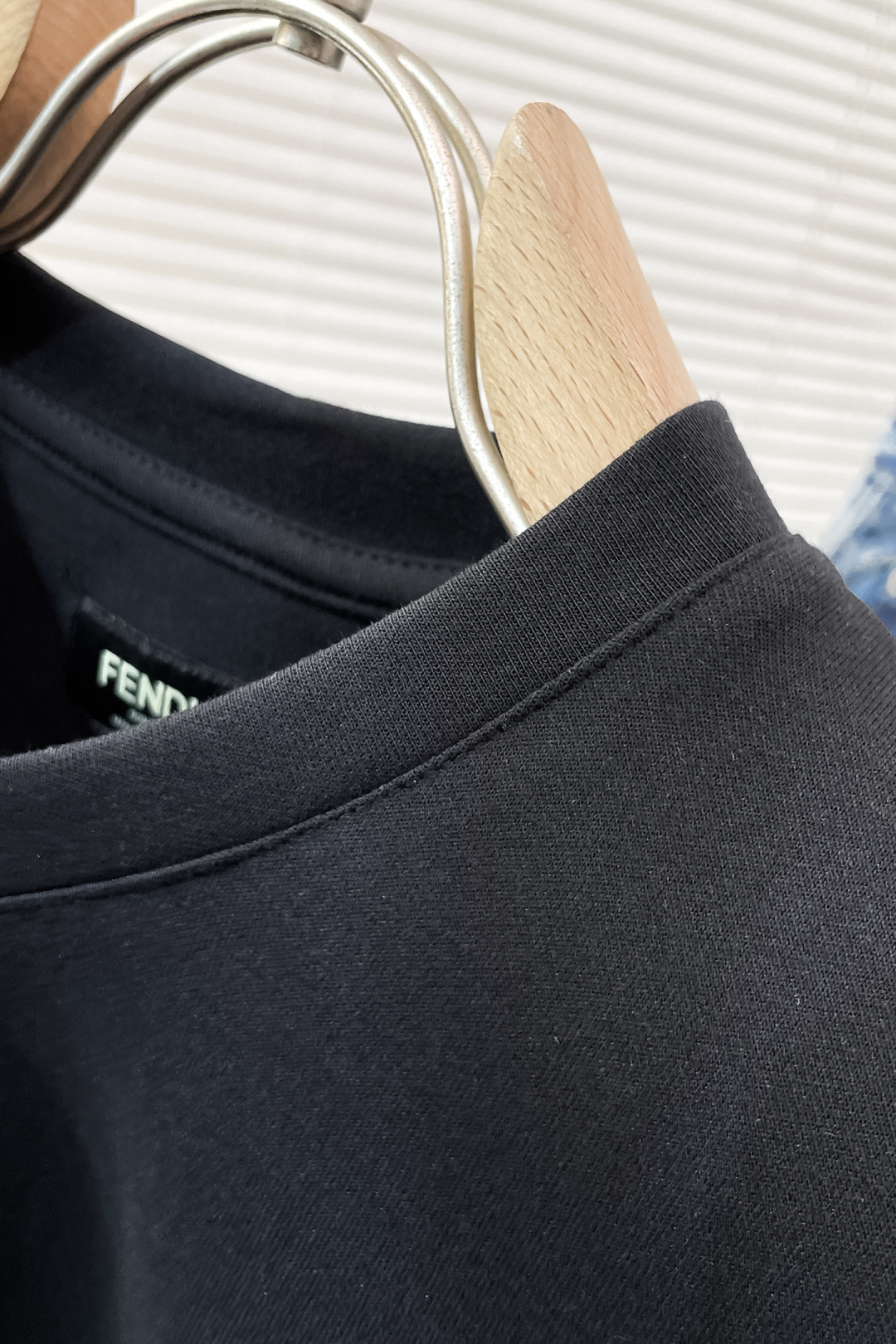 Fendi Couple Basic Clothing Cotton Black S-m-l-xl