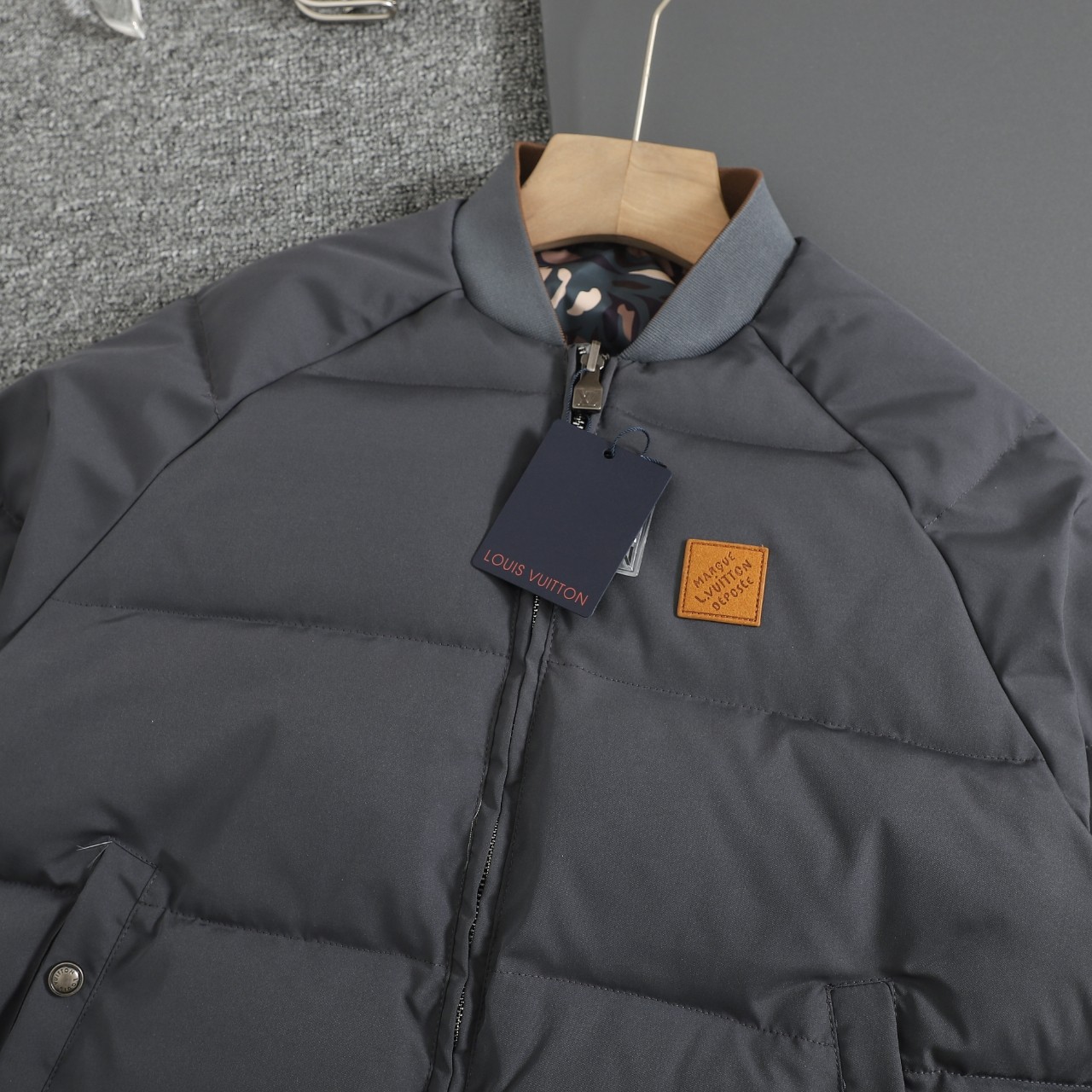 Louis Vuitton Jacket Cotton Gray M-l-xl-xxl