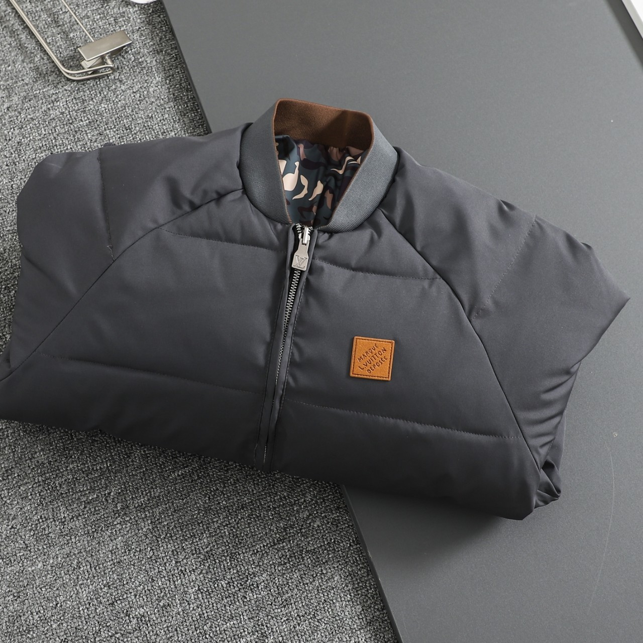 Louis Vuitton Jacket Cotton Gray M-l-xl-xxl