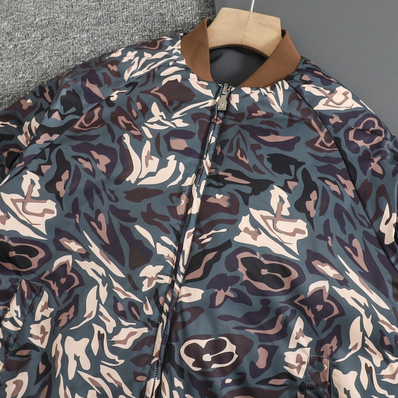 Louis Vuitton Jacket Cotton Gray M-l-xl-xxl