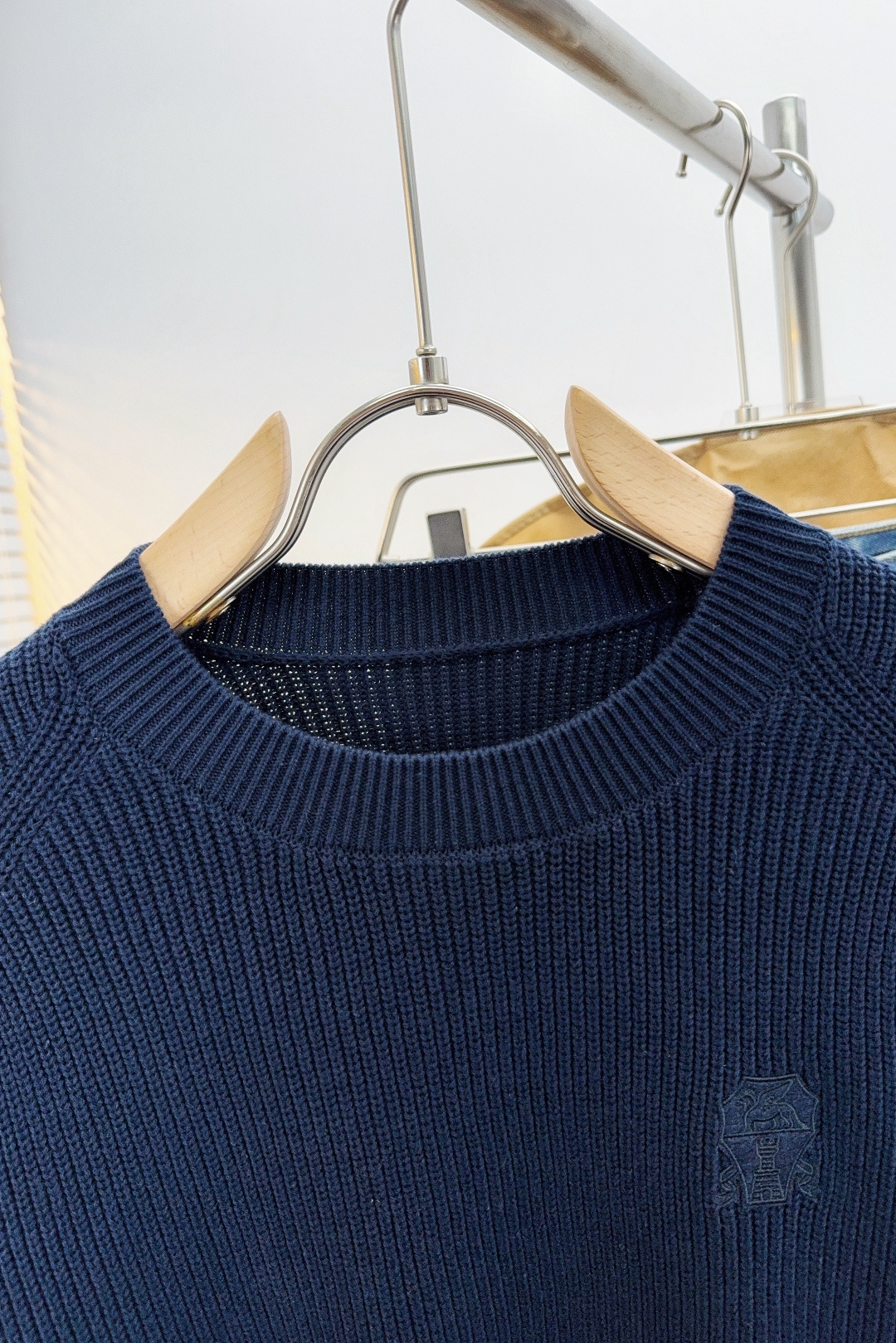 Brunello Cucinelli Male Basic Clothing Cotton Striped S-m-xl