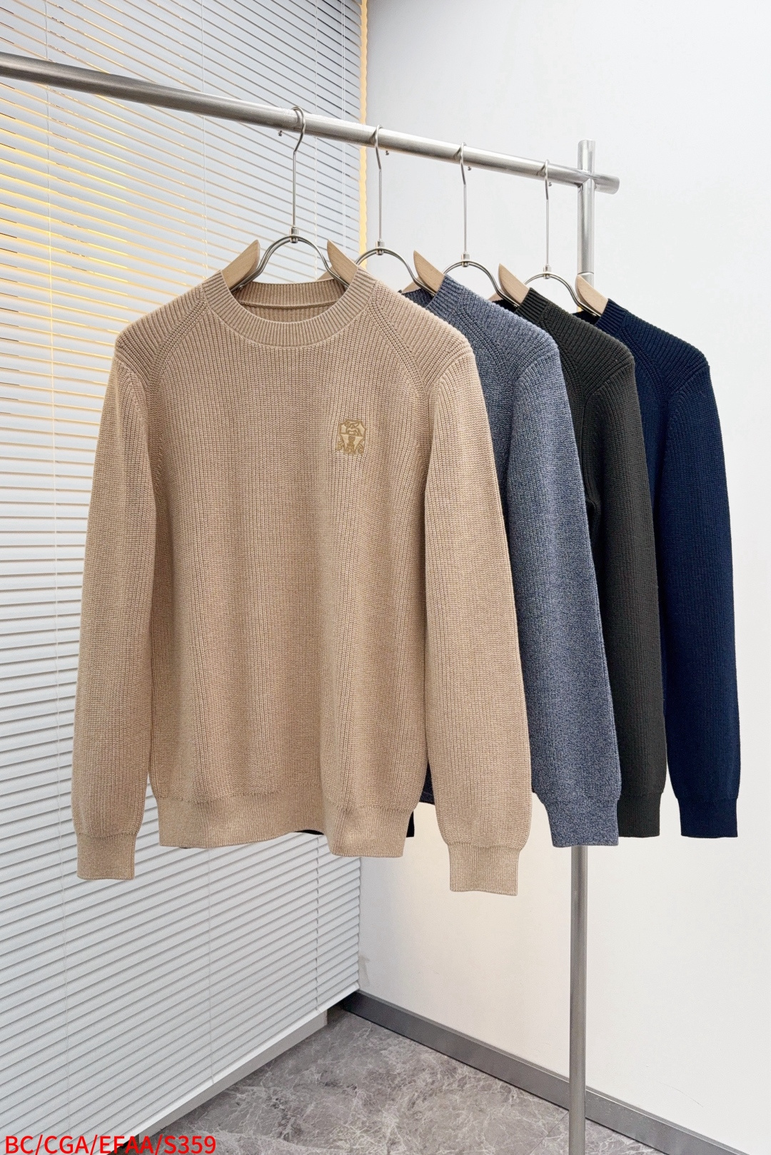 Brunello Cucinelli Male Basic Clothing Cotton Striped S-m-xl