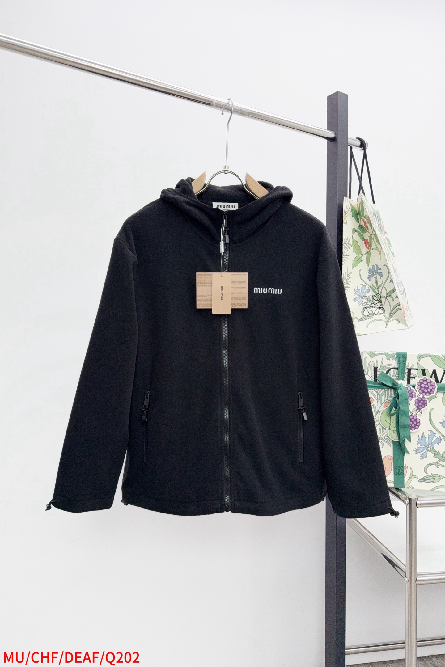 Miu Miu Basic Clothing Hooded S-m-l-xl