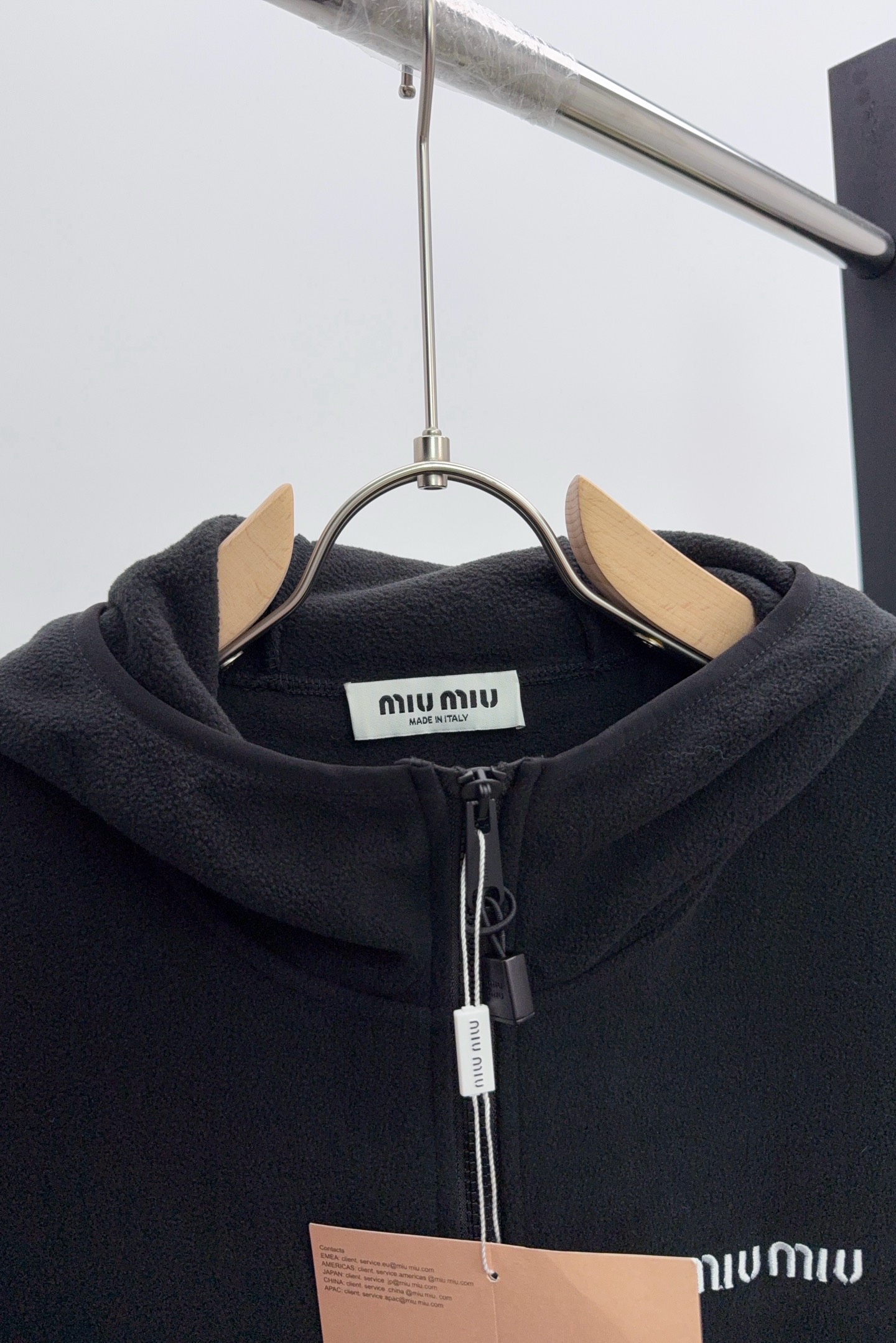 Miu Miu Basic Clothing Hooded S-m-l-xl
