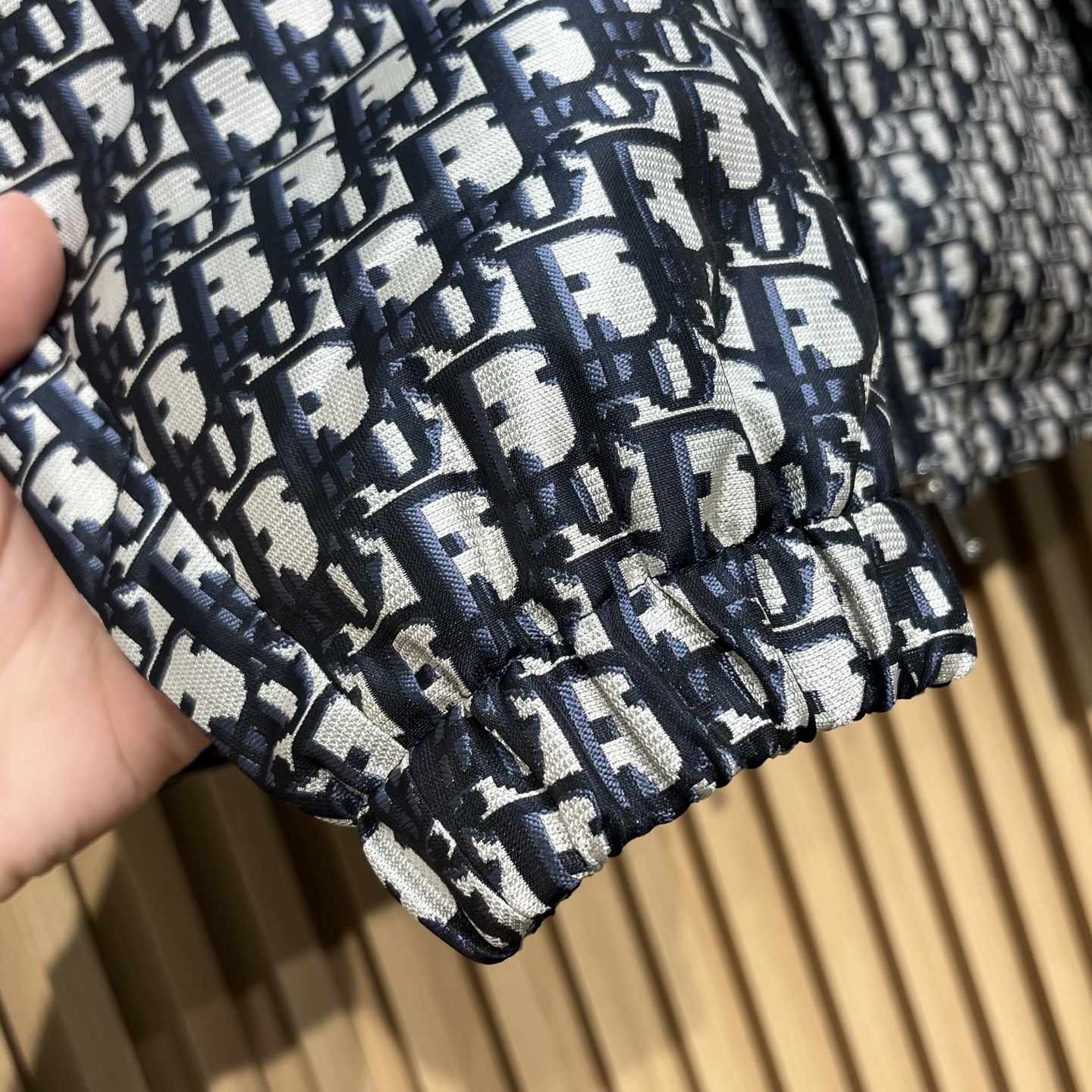 Dior Jacket Cotton Black Hooded S-l