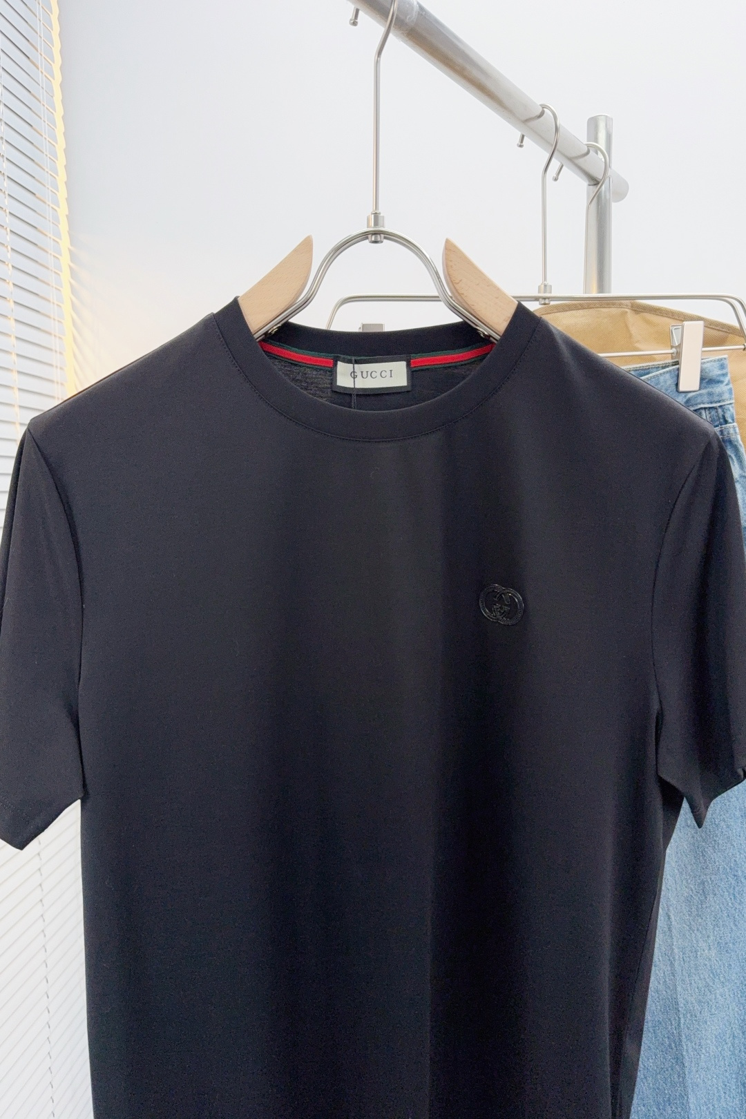 Gucci Couple Basic Clothing Cotton Loose Fit S-m-xl