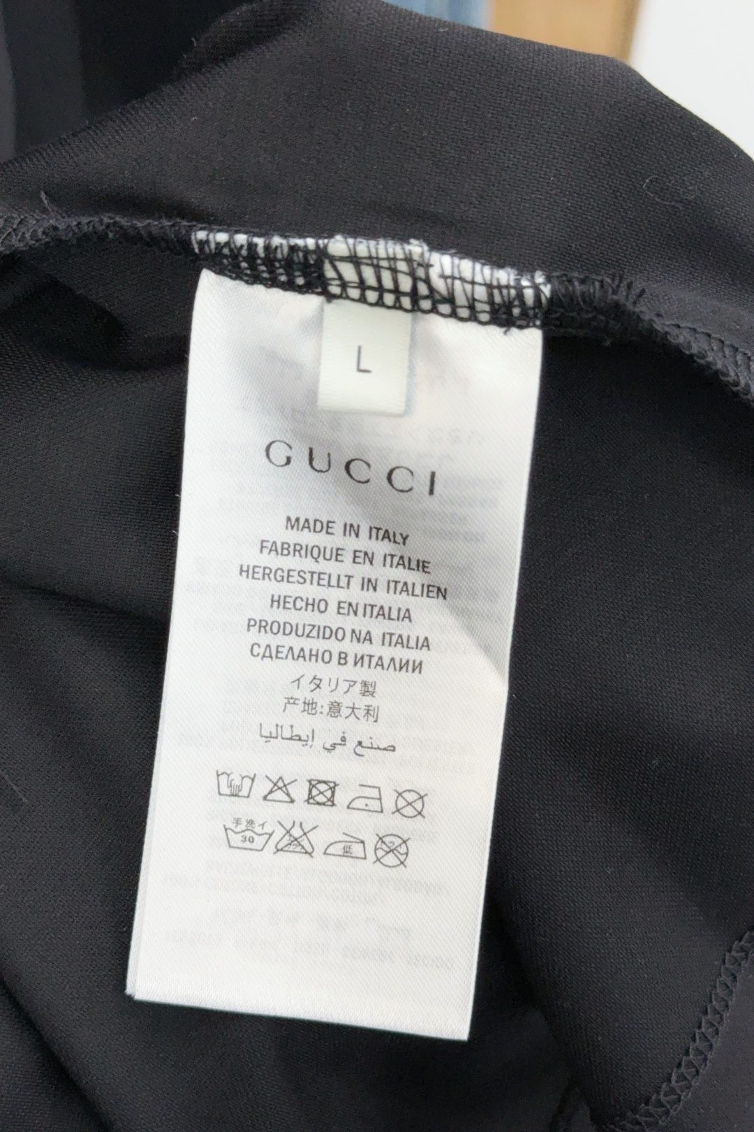 Gucci Couple Basic Clothing Cotton Loose Fit S-m-xl