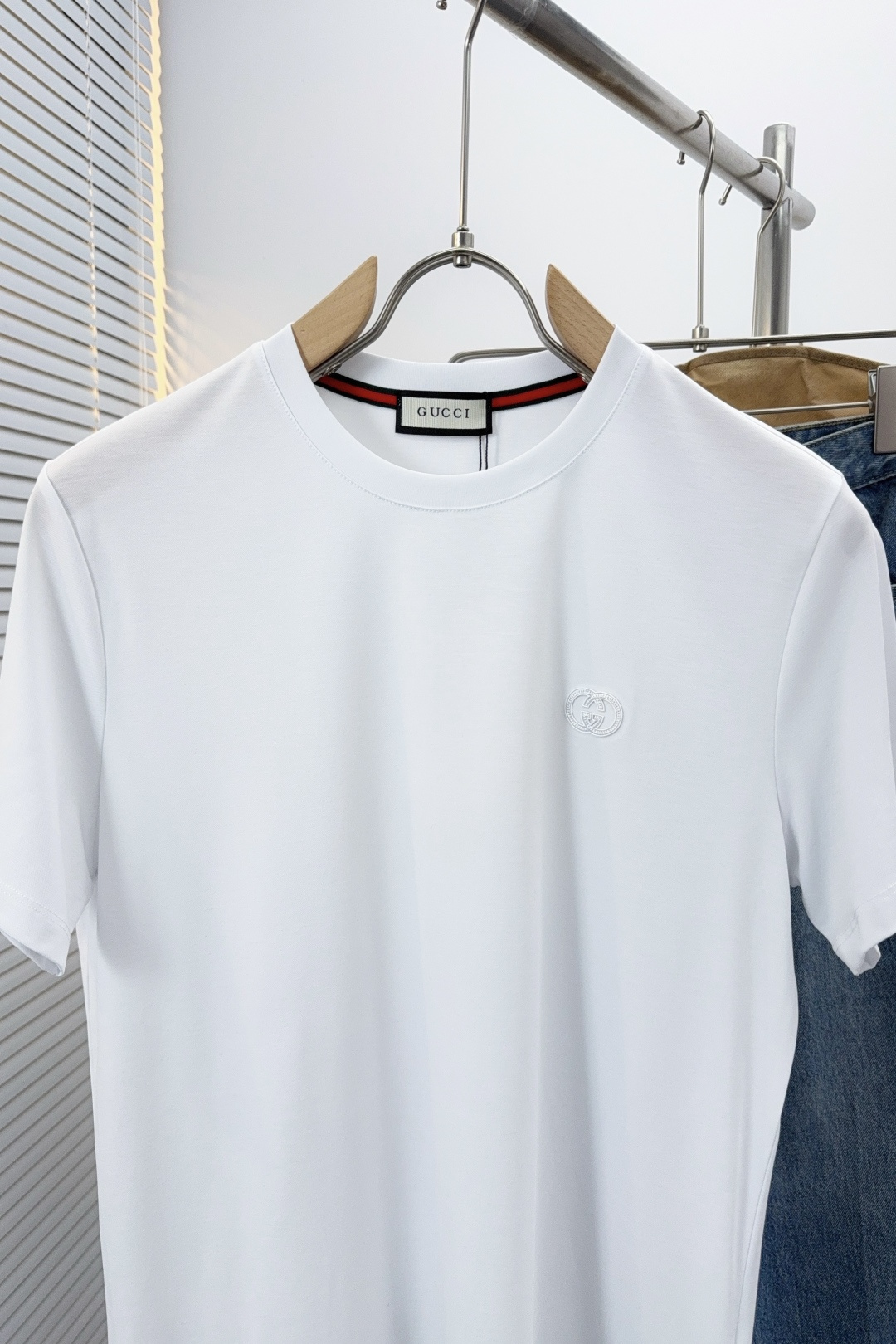 Gucci Couple Basic Clothing Cotton Loose Fit S-m-xl