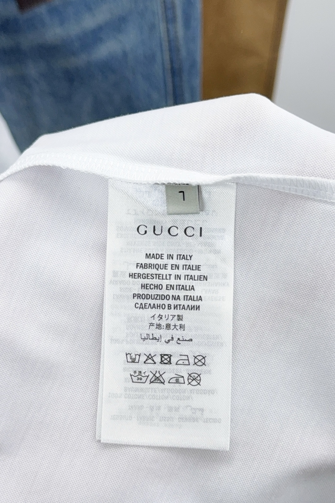 Gucci Couple Basic Clothing Cotton Loose Fit S-m-xl