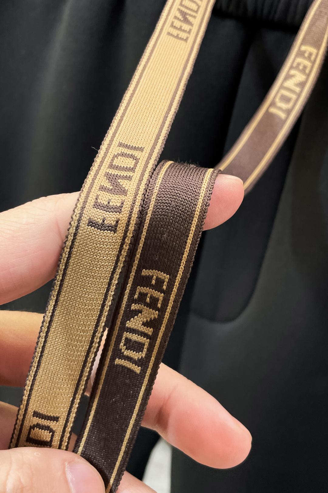 Fendi Basic Clothing Black Fleece Lined S-m-xl