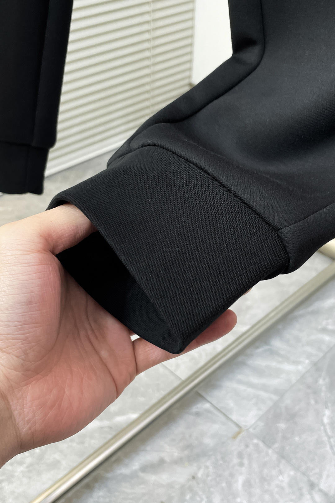 Fendi Basic Clothing Black Fleece Lined S-m-xl