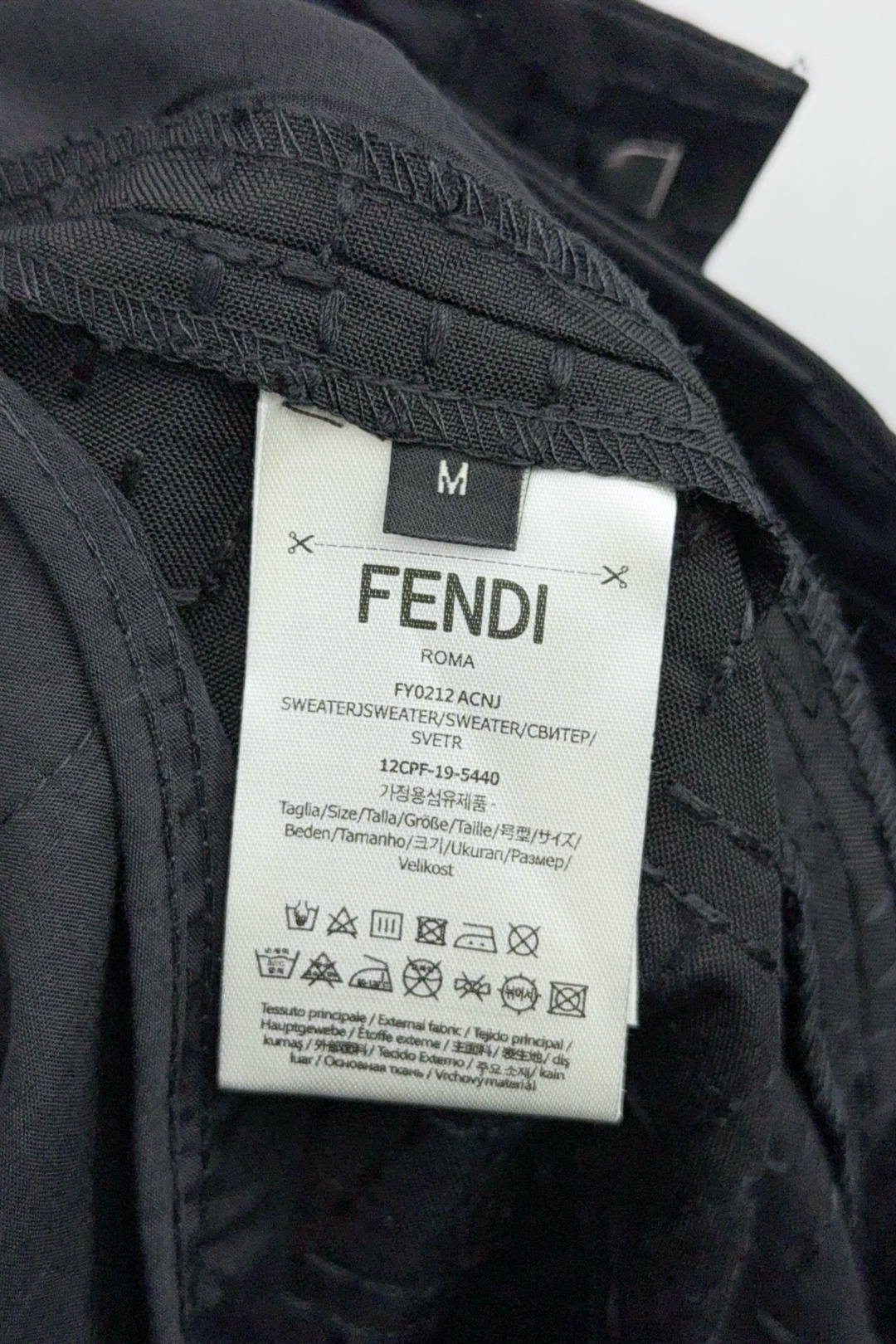 Fendi Basic Clothing Black S-m-l-xl
