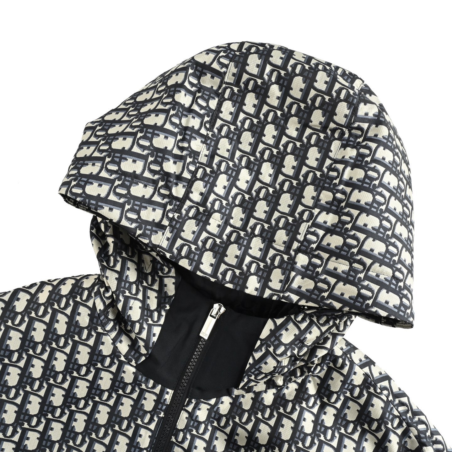 Dior Couple Jacket Cotton Blue Hooded M-l-xl