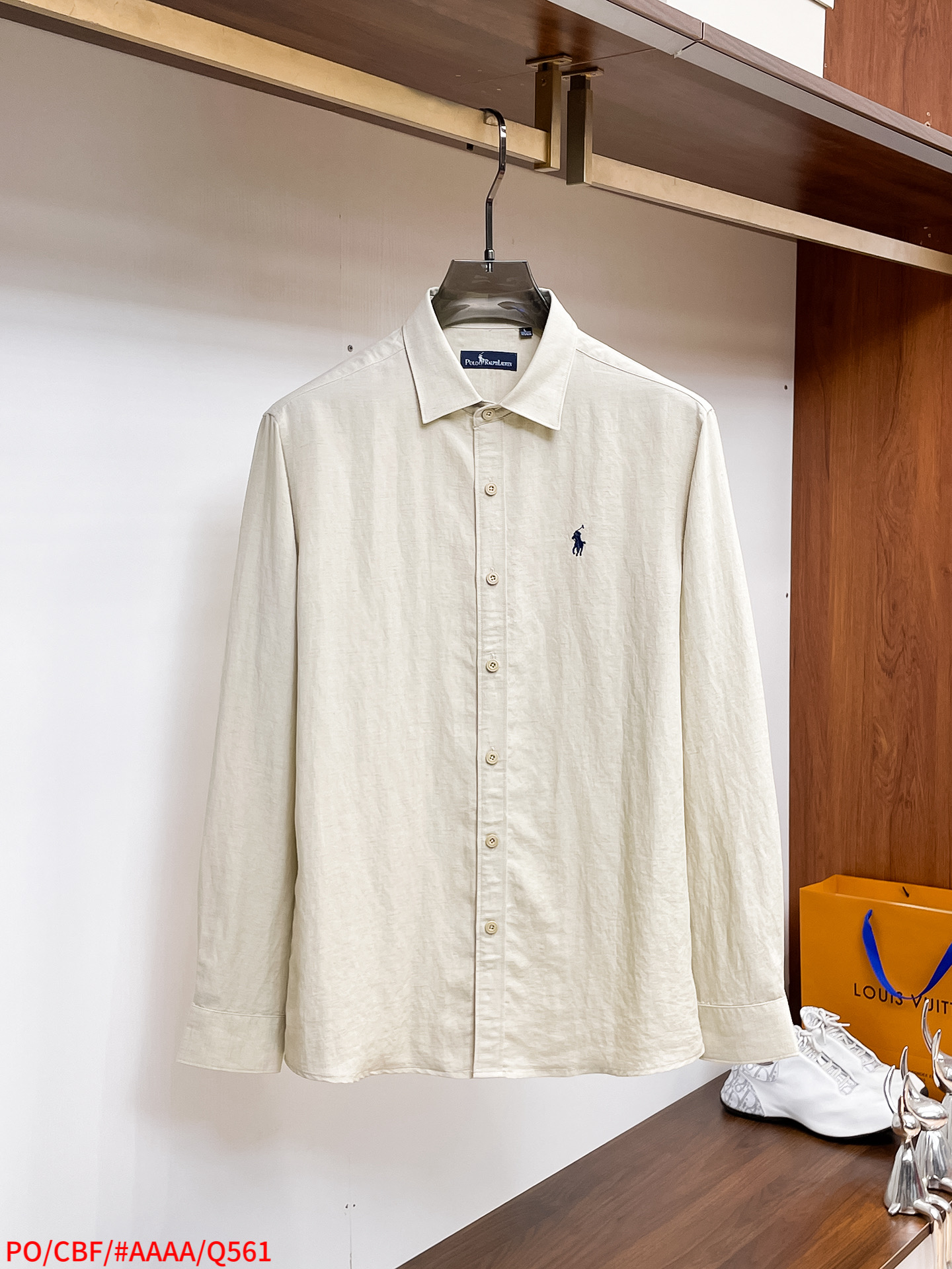 Saint Laurent Male Shirt Cotton M-l-xl