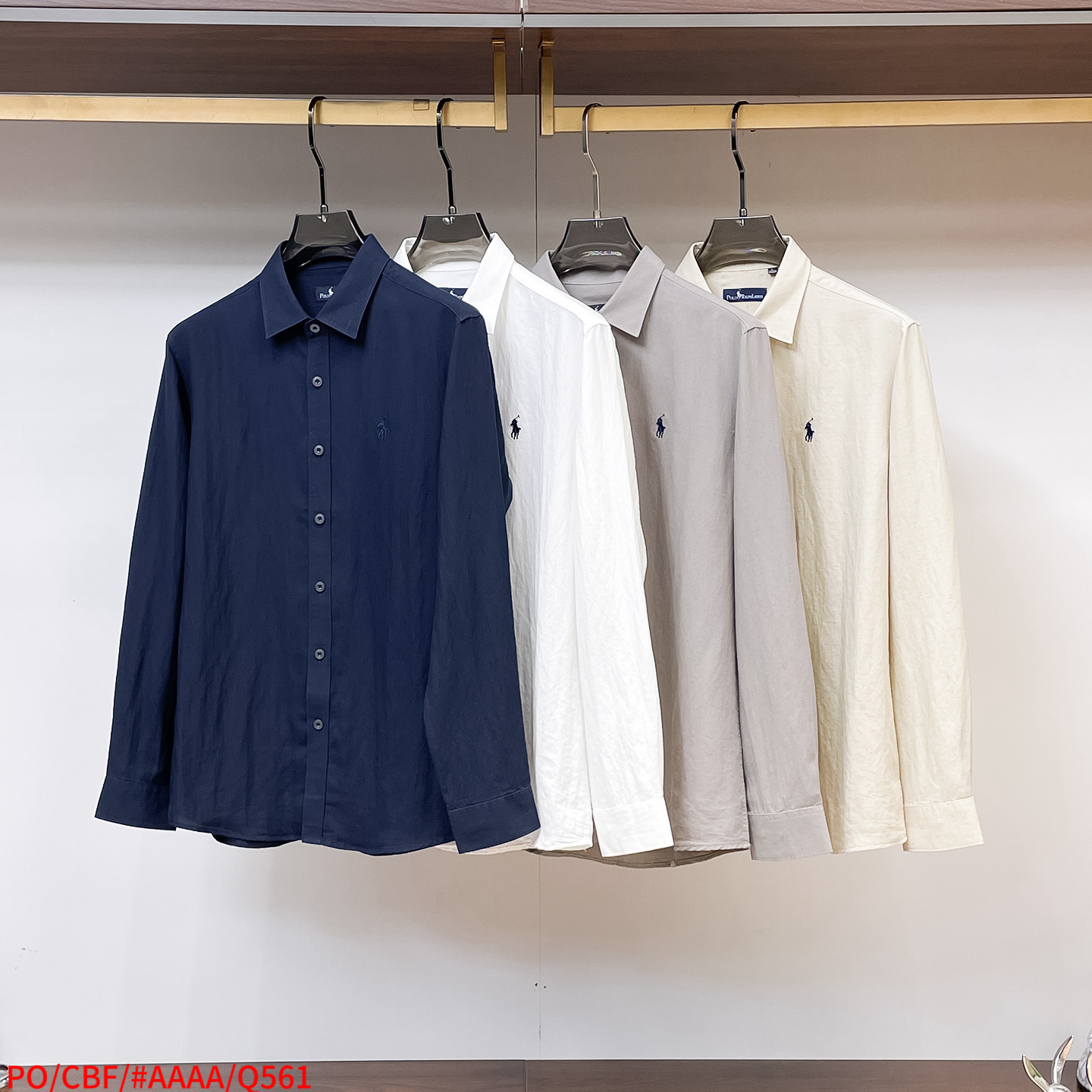 Saint Laurent Male Shirt Cotton M-l-xl