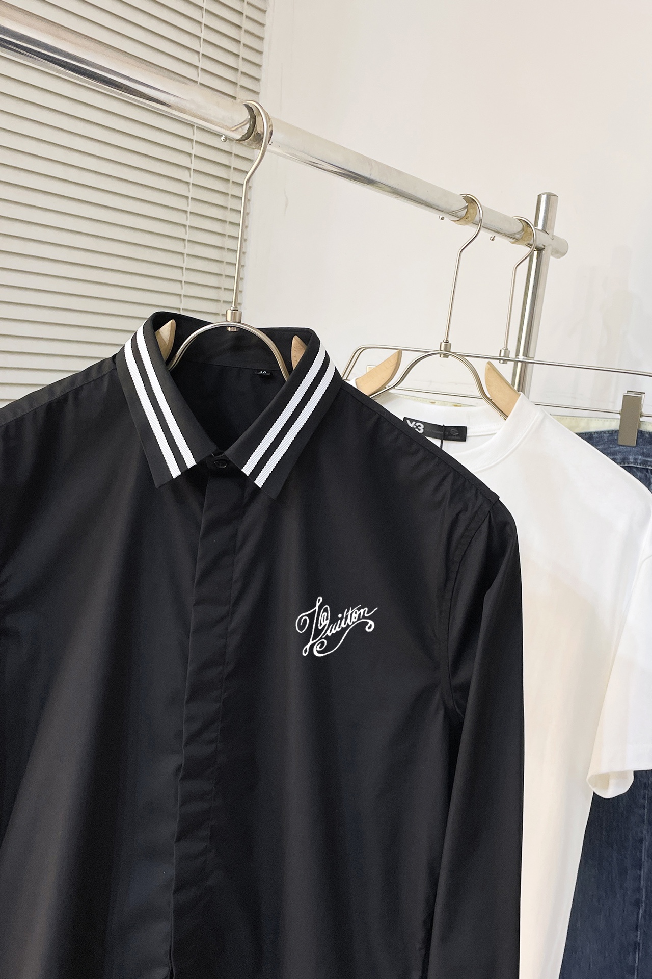 Louis Vuitton Male Shirt Cotton L