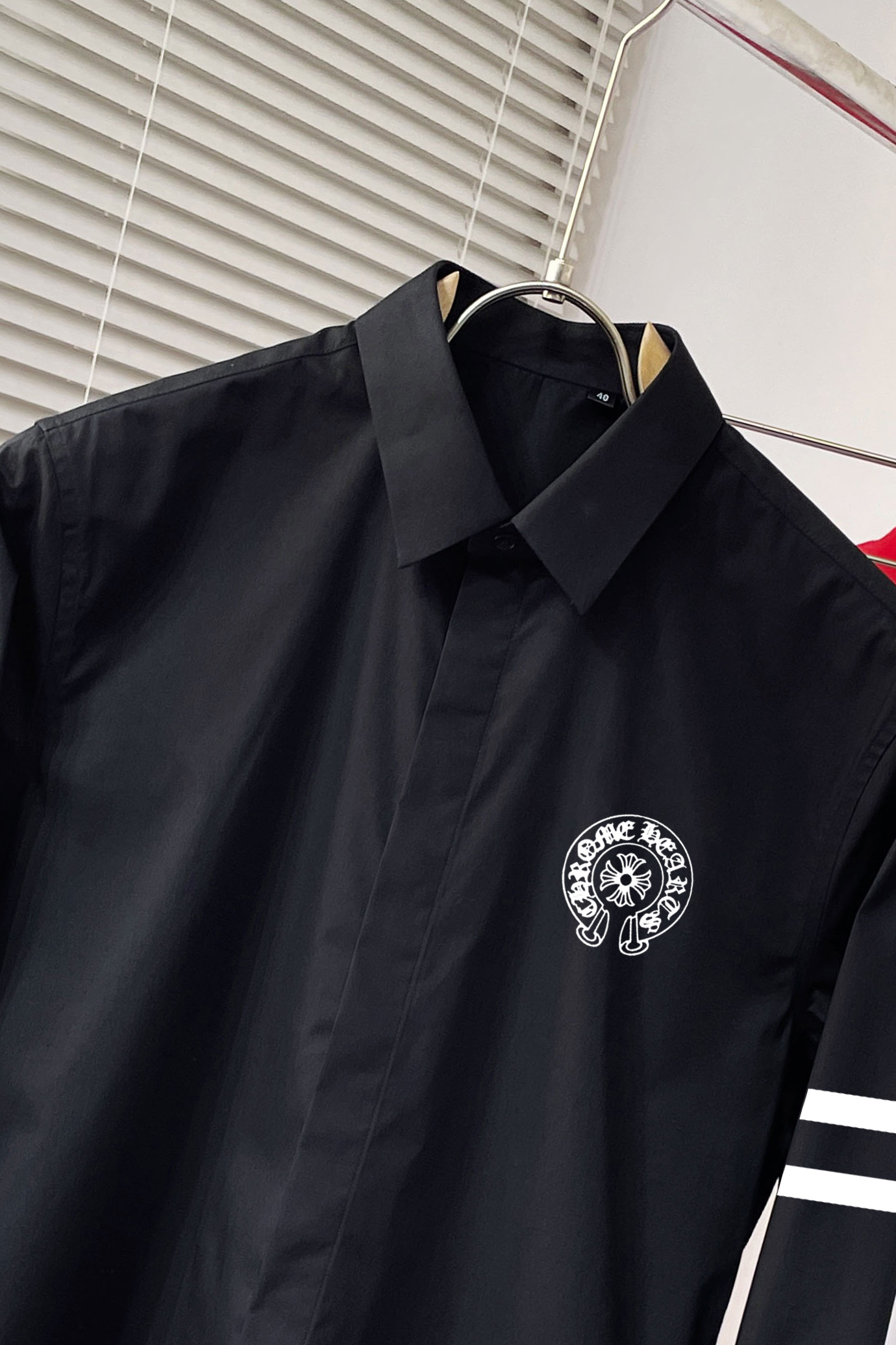 Chrome Hearts Male Shirt Cotton L