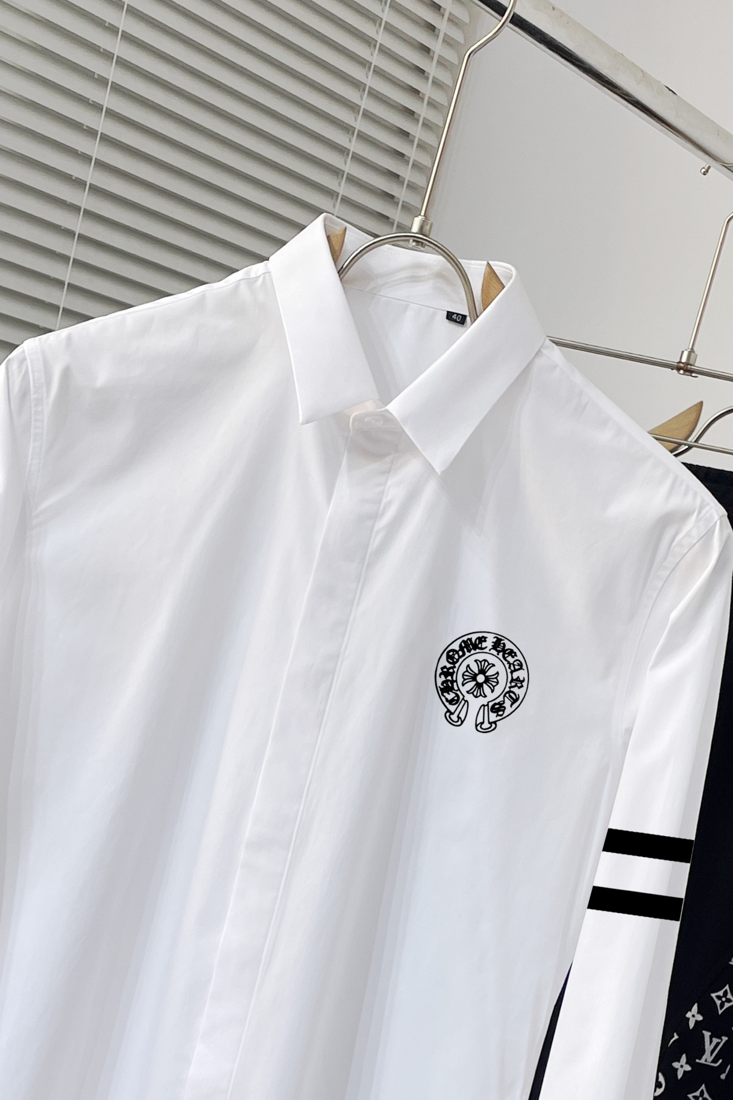 Chrome Hearts Male Shirt Cotton L