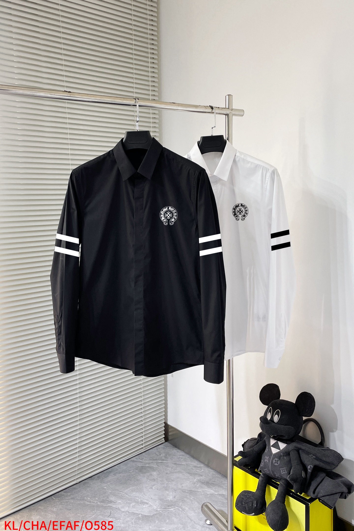 Chrome Hearts Male Shirt Cotton L