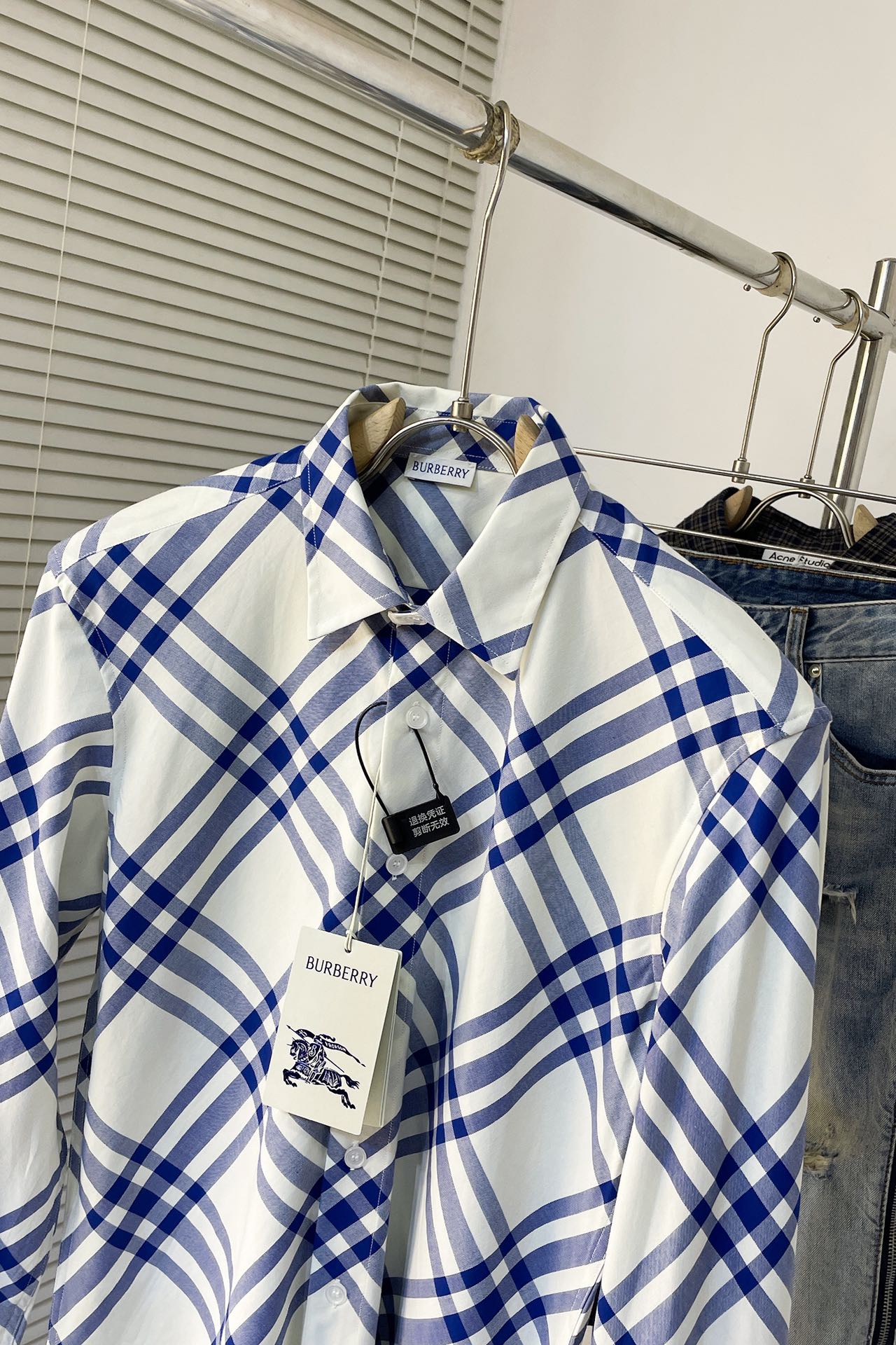 Burberry Shirt Cotton Printed S-xl