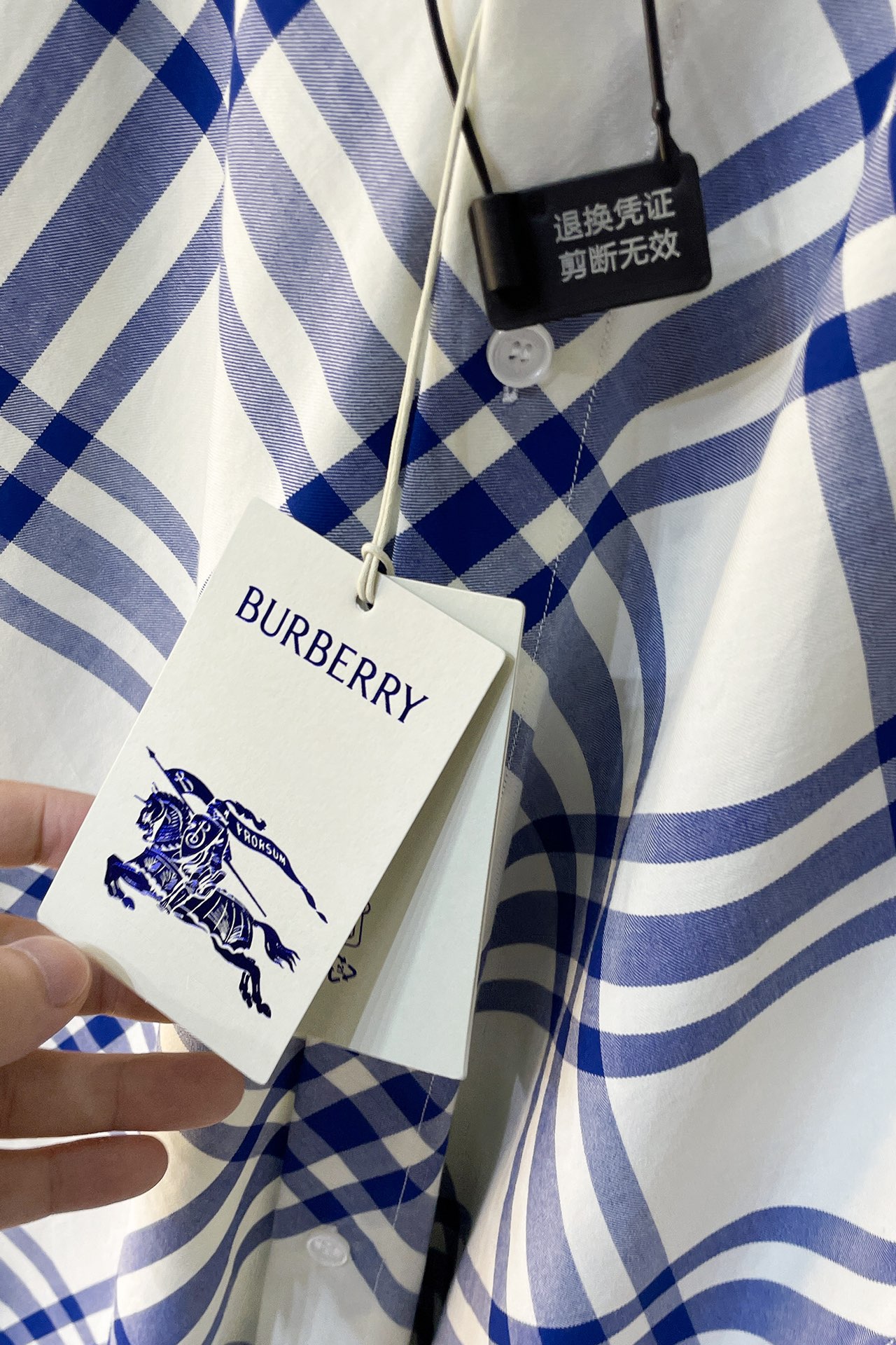 Burberry Shirt Cotton Printed S-xl