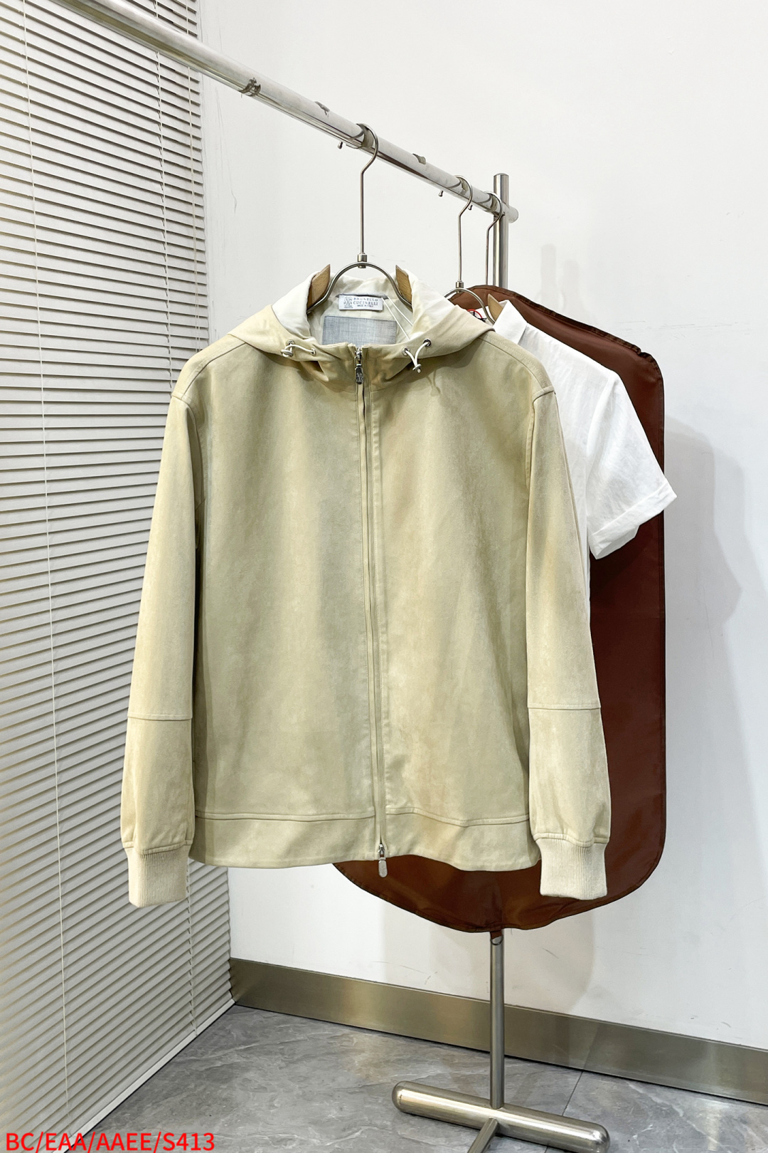 Brunello Cucinelli Male Basic Clothing Black Hooded S-m-l-xl