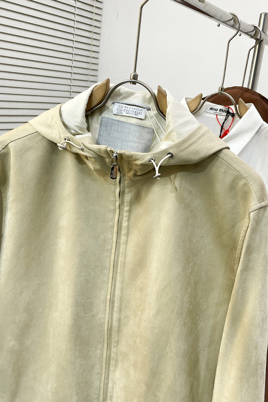 Brunello Cucinelli Male Basic Clothing Black Hooded S-m-l-xl