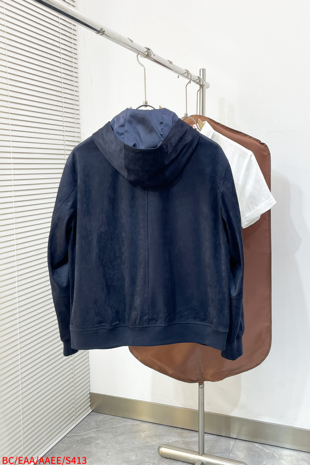 Brunello Cucinelli Male Basic Clothing Black Hooded S-m-l-xl