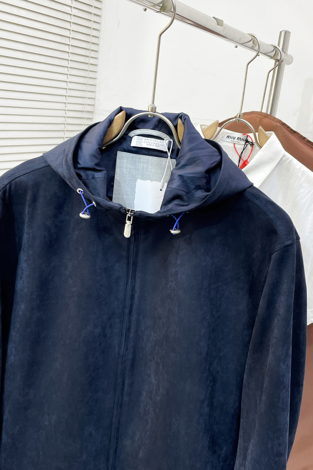 Brunello Cucinelli Male Basic Clothing Black Hooded S-m-l-xl