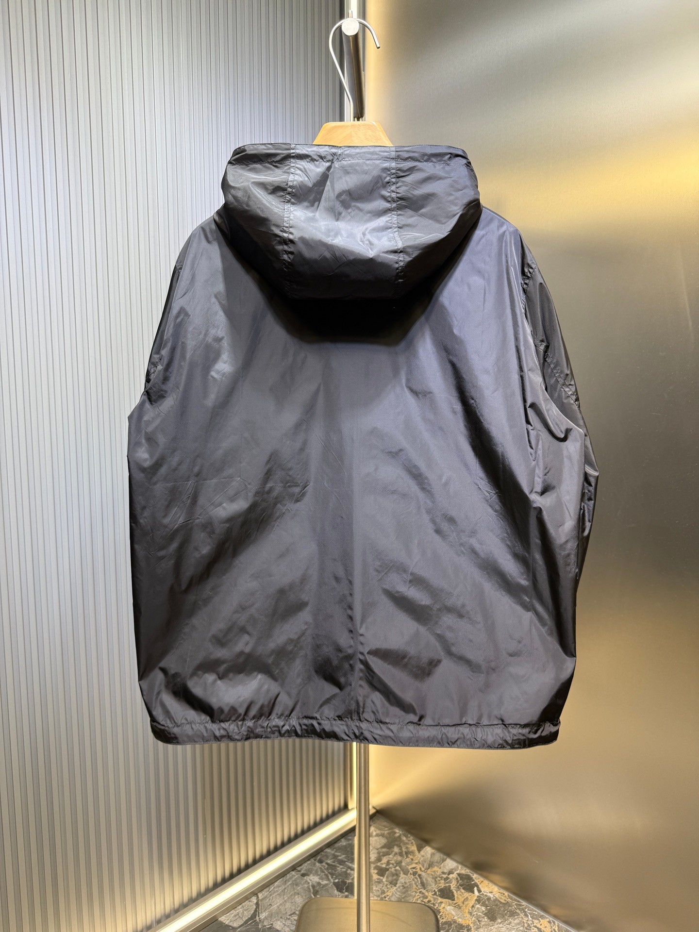 Burberry Basic Clothing Blue Hooded M-xl