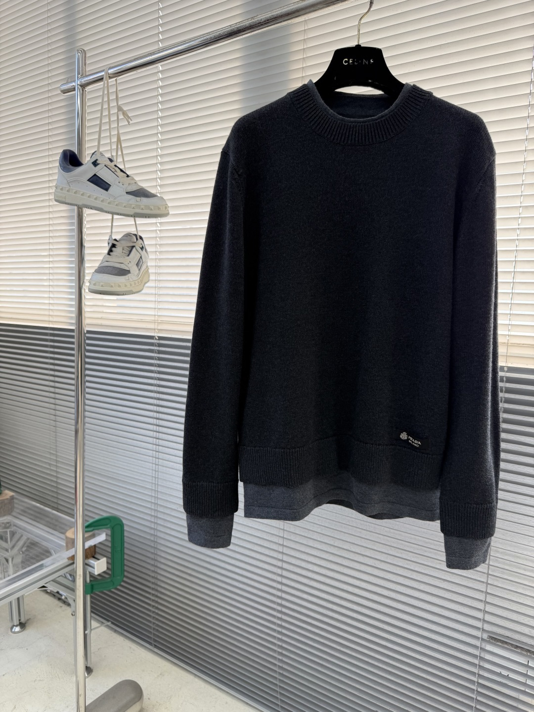 Prada Couple Basic Clothing Wool S-m-l-xl