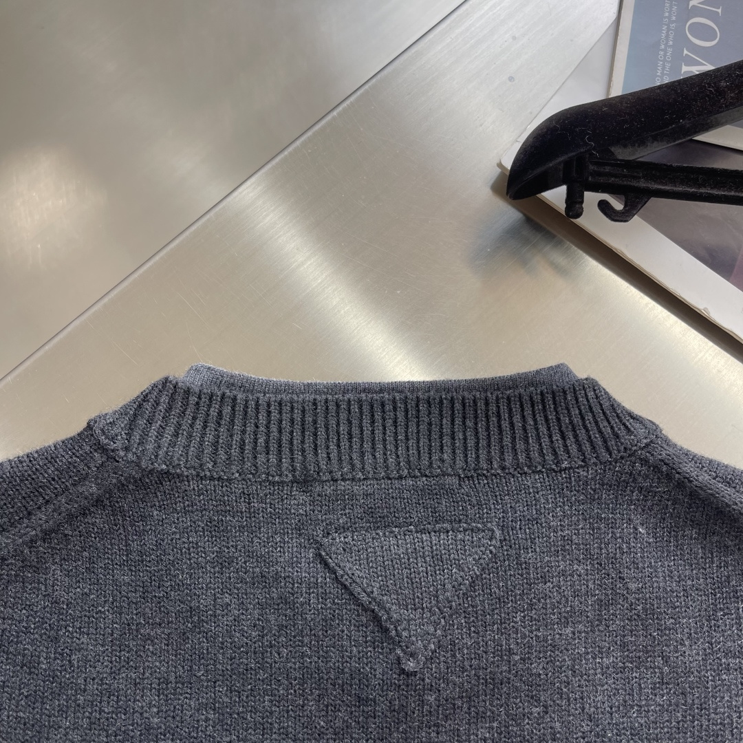 Prada Couple Basic Clothing Wool S-m-l-xl