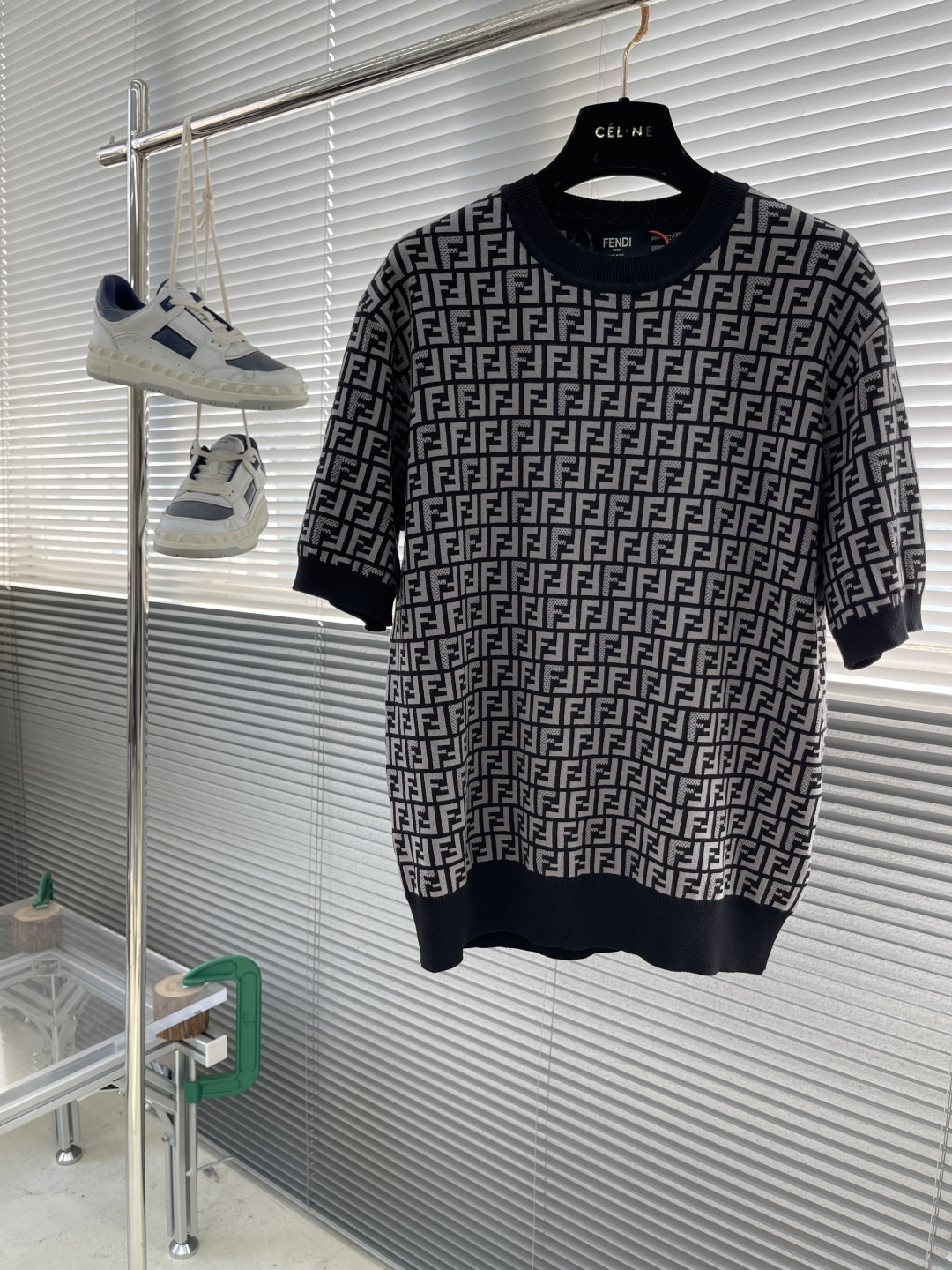 Fendi Basic Clothing Knitted Black